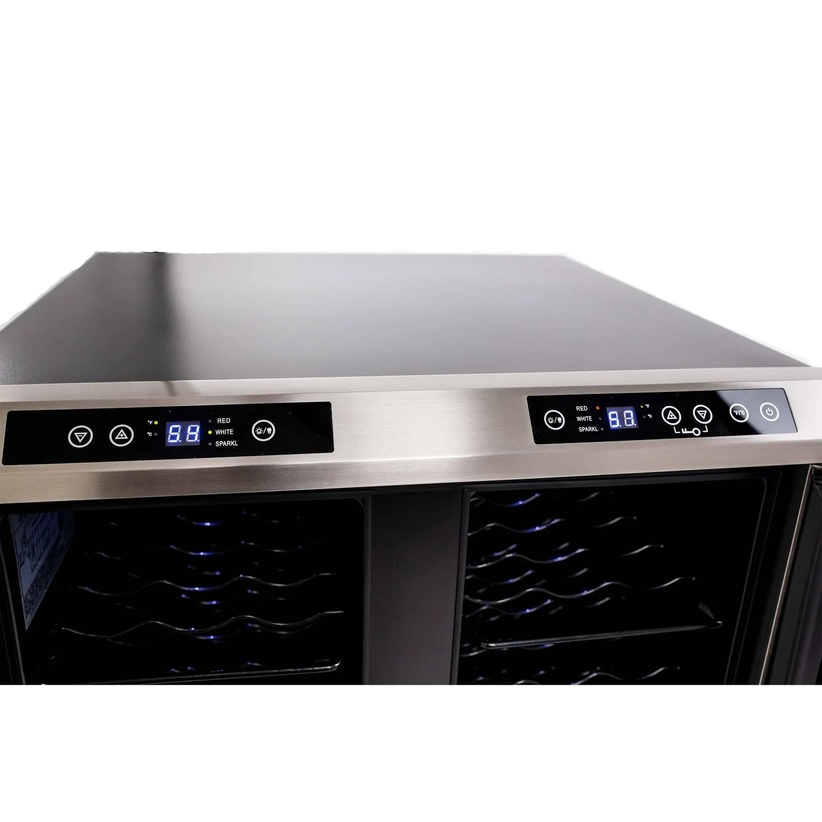 WCV38DZ Avanti 38 Bottle Dual-Zone Wine Cooler - Black / 38 Bottles - Image 4