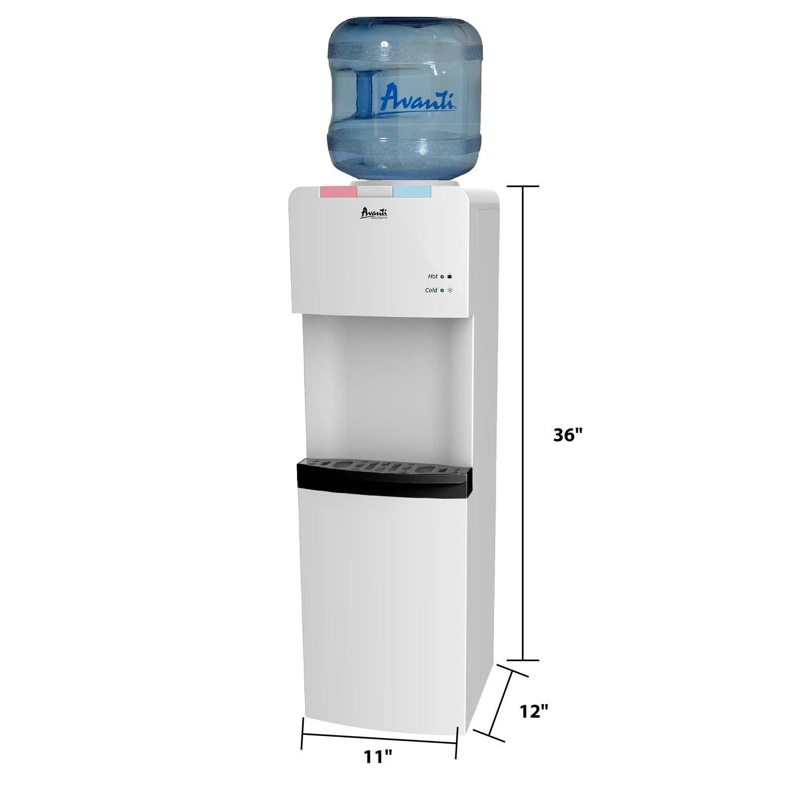 WDHC770I0W Avanti Hot and Cold Water Dispenser - Image 8