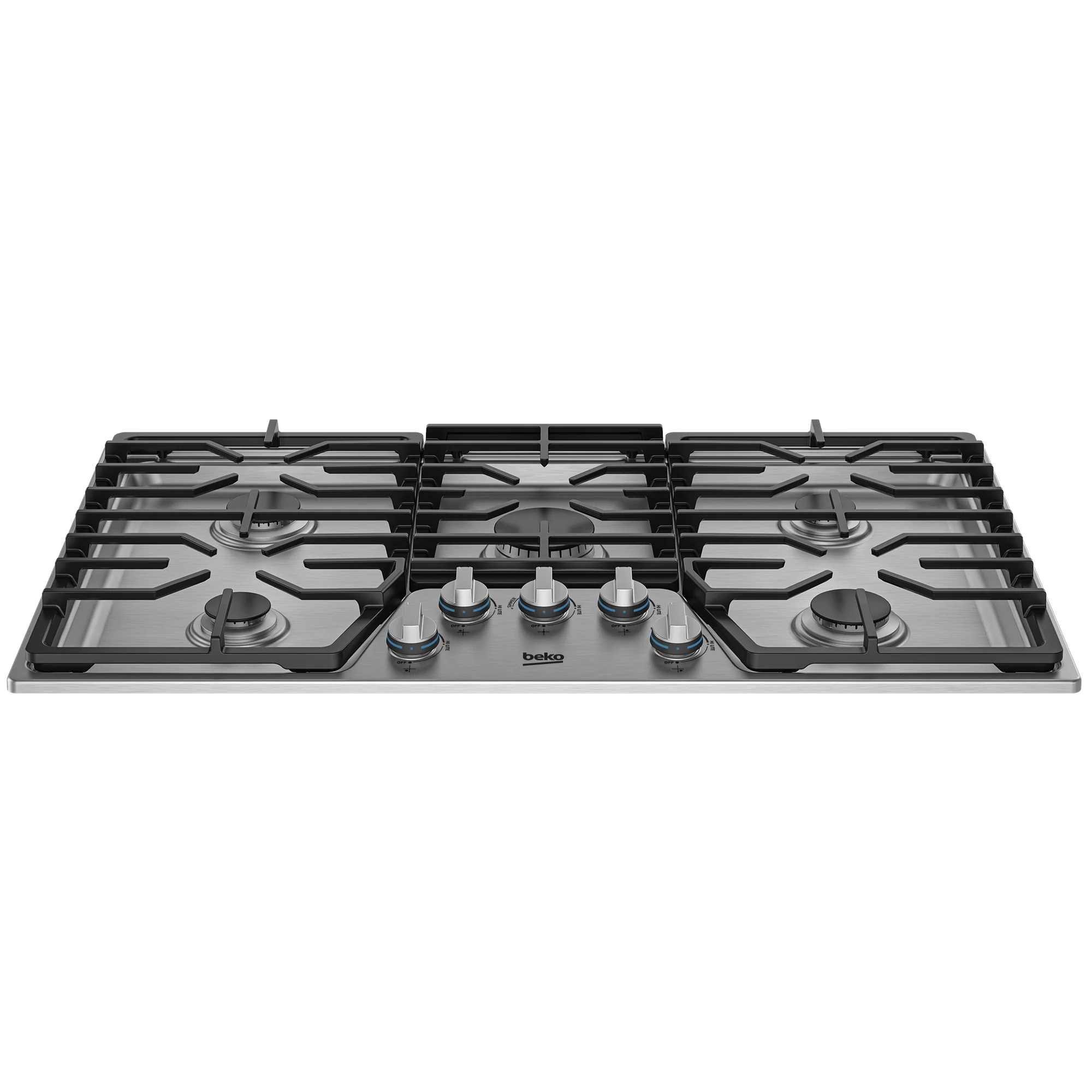 Beko BCTG36500SS 36" Built-In Gas Cooktop with 5 Burners - Image 3