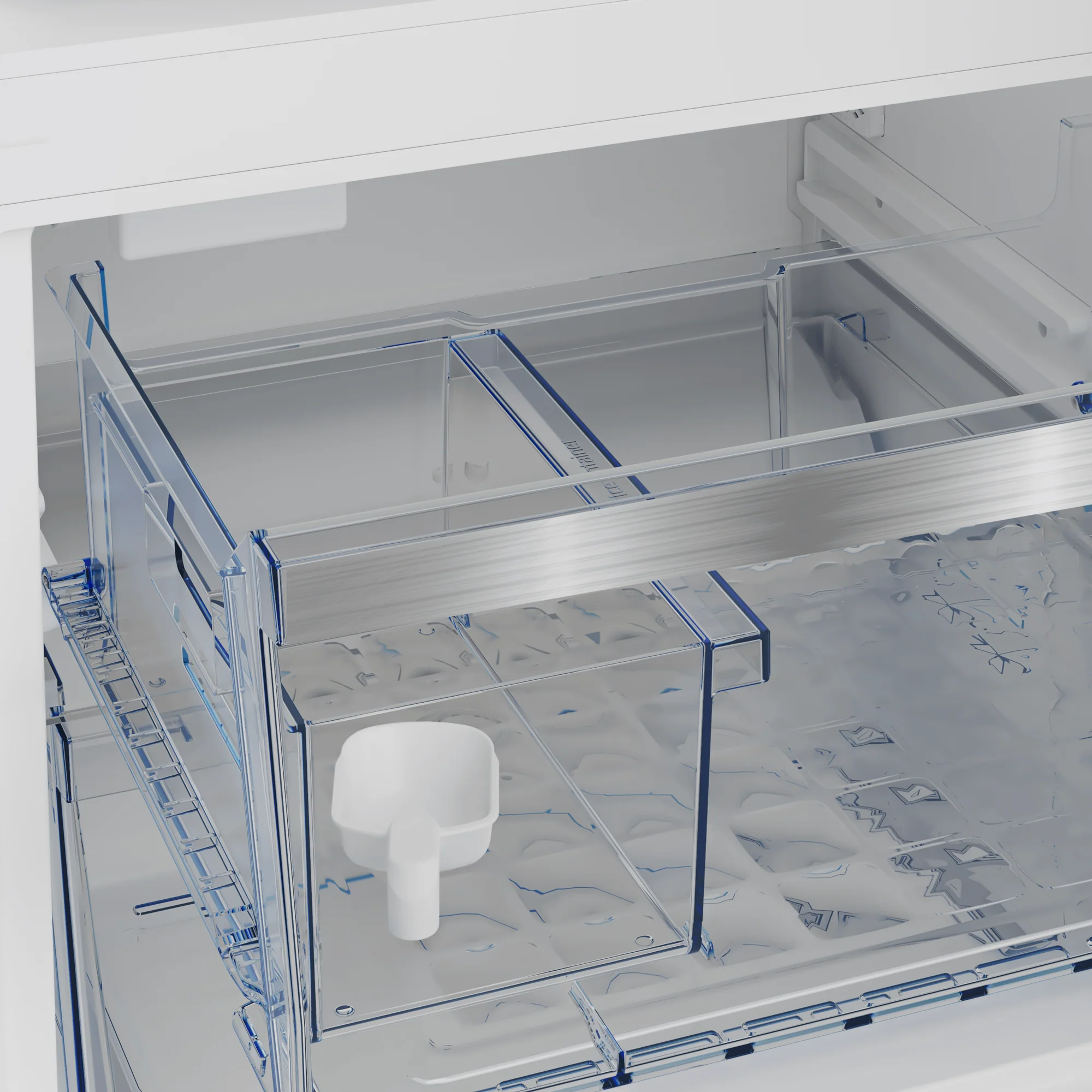 Beko BFBF30216SSIML 30" Bottom Freezer Refrigerator - Image 9