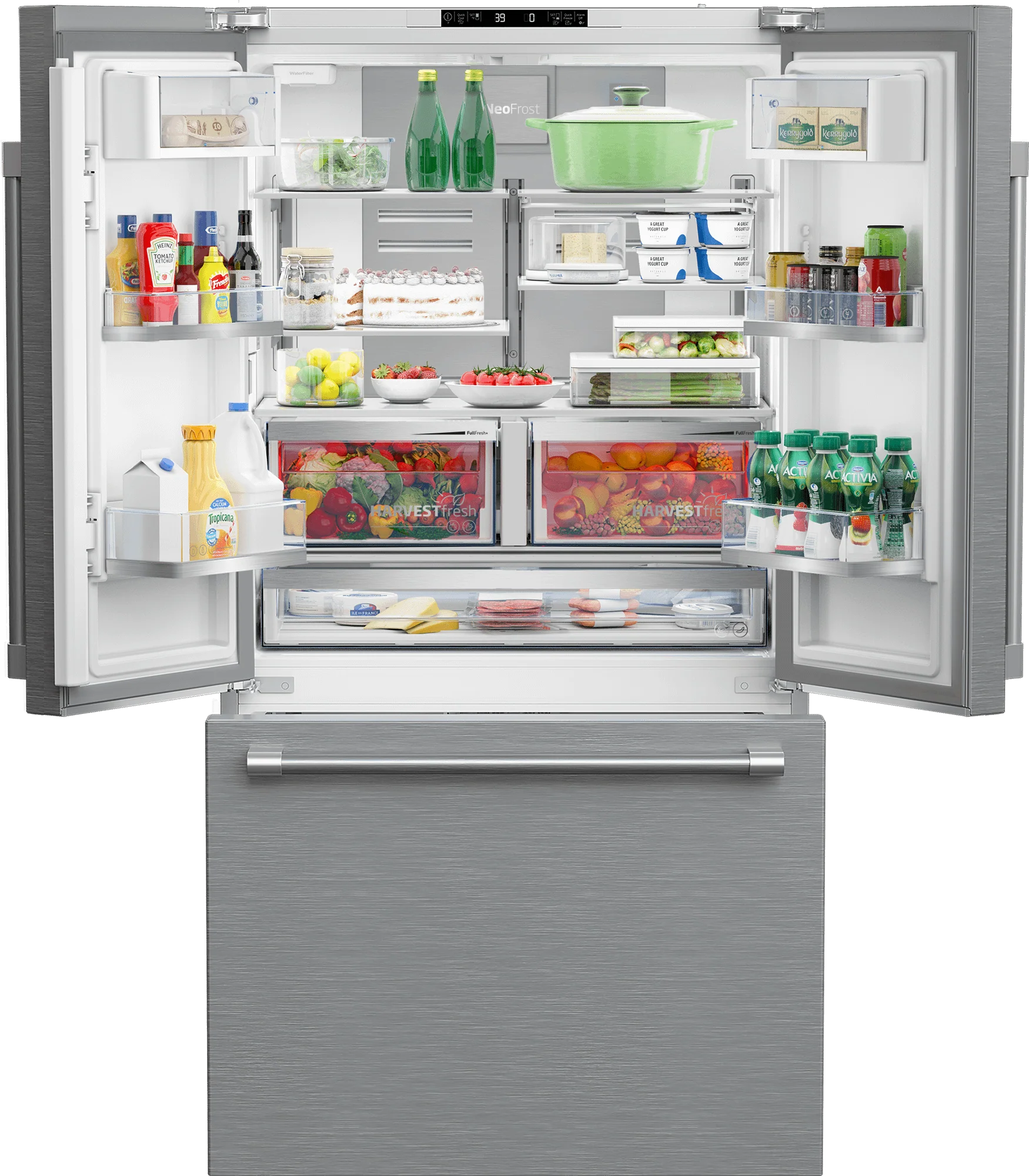 Beko BFFD3624ZSS 36" French Door Refrigerator - Image 4