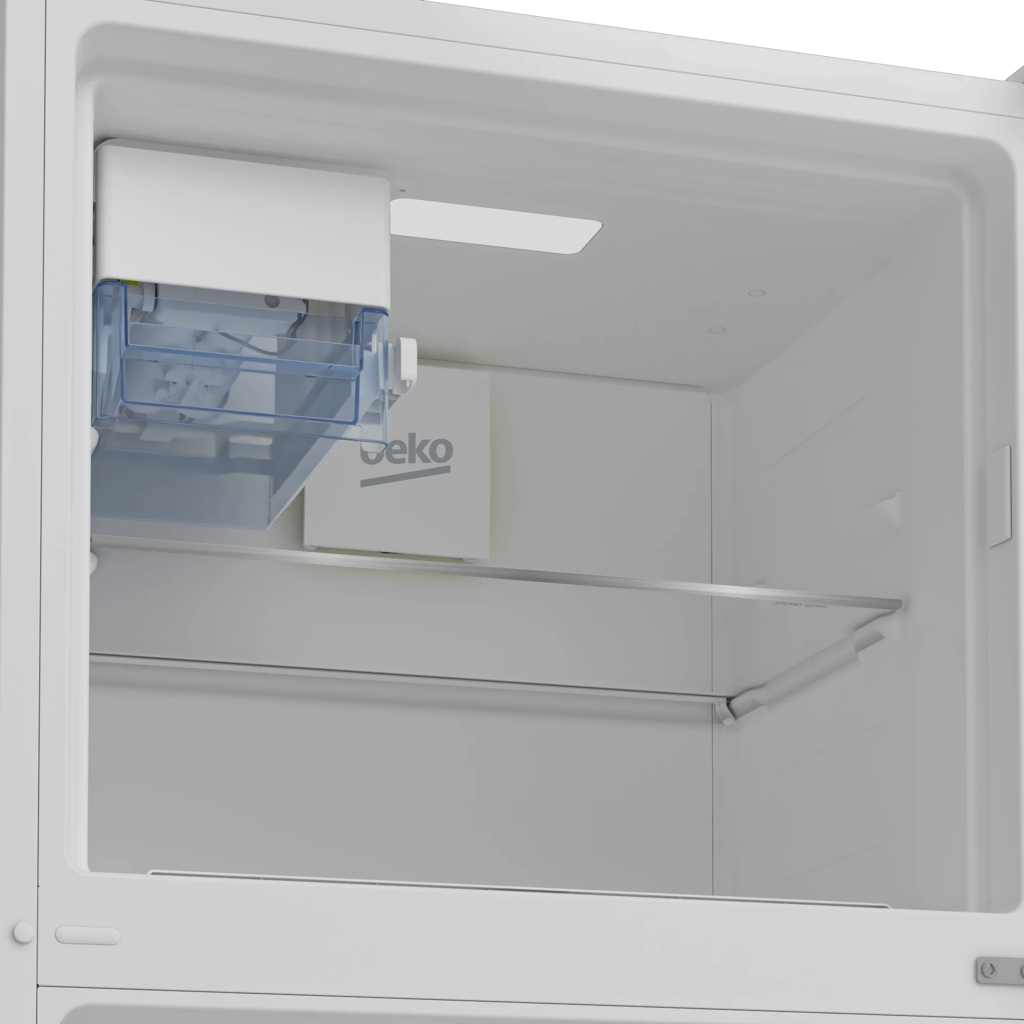 Beko 28" Freezer Top Stainless Steel Refrigerator with Auto Ice Maker and Everfresh - Image 4