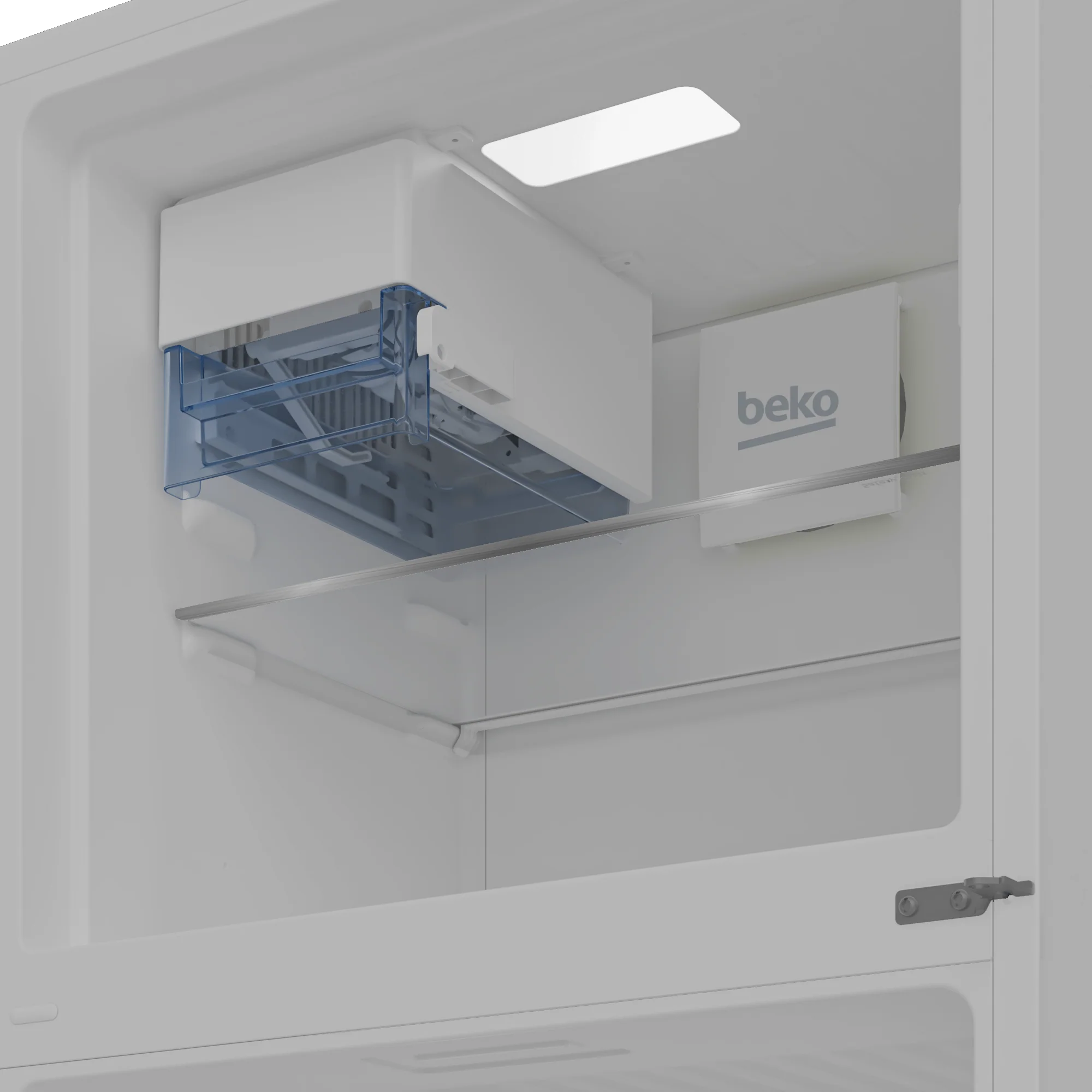 Beko 28" Freezer Top Stainless Steel Refrigerator with Auto Ice Maker and Everfresh - Image 5