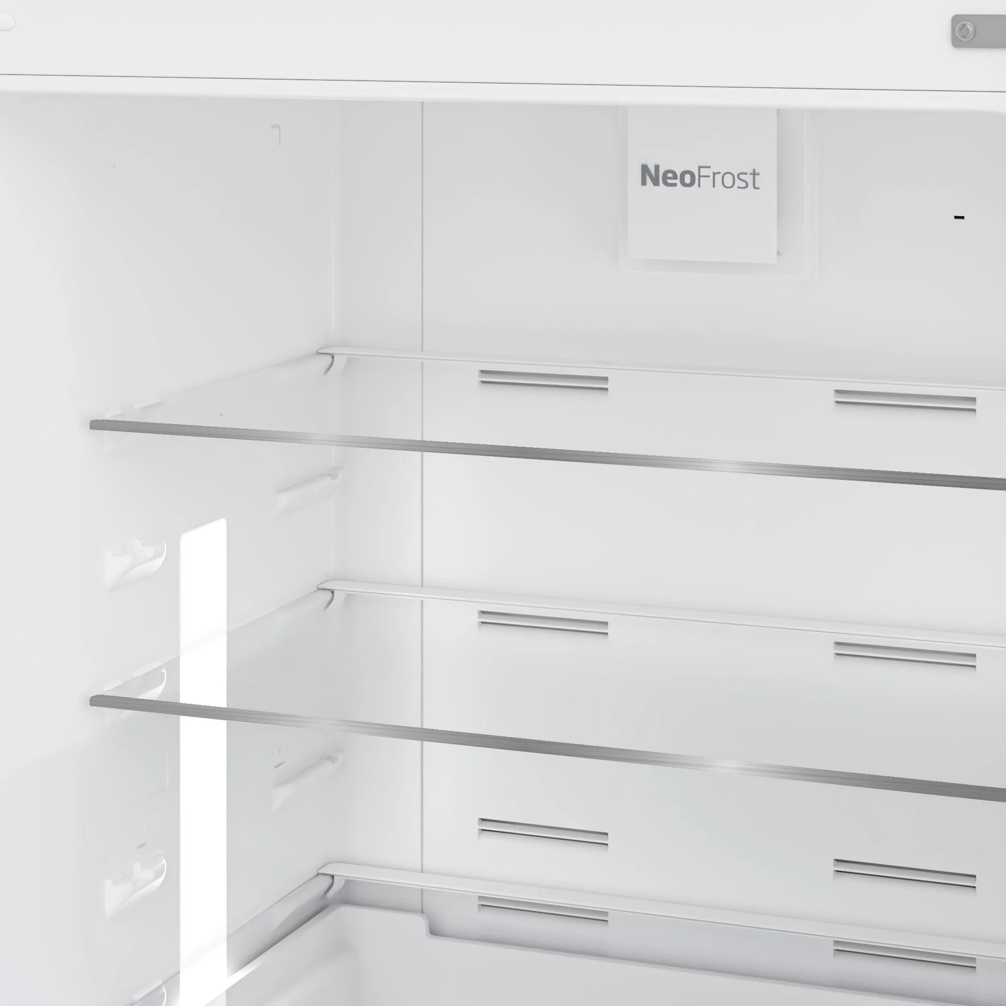 Beko 28" Freezer Top Stainless Steel Refrigerator with Auto Ice Maker and Everfresh - Image 6