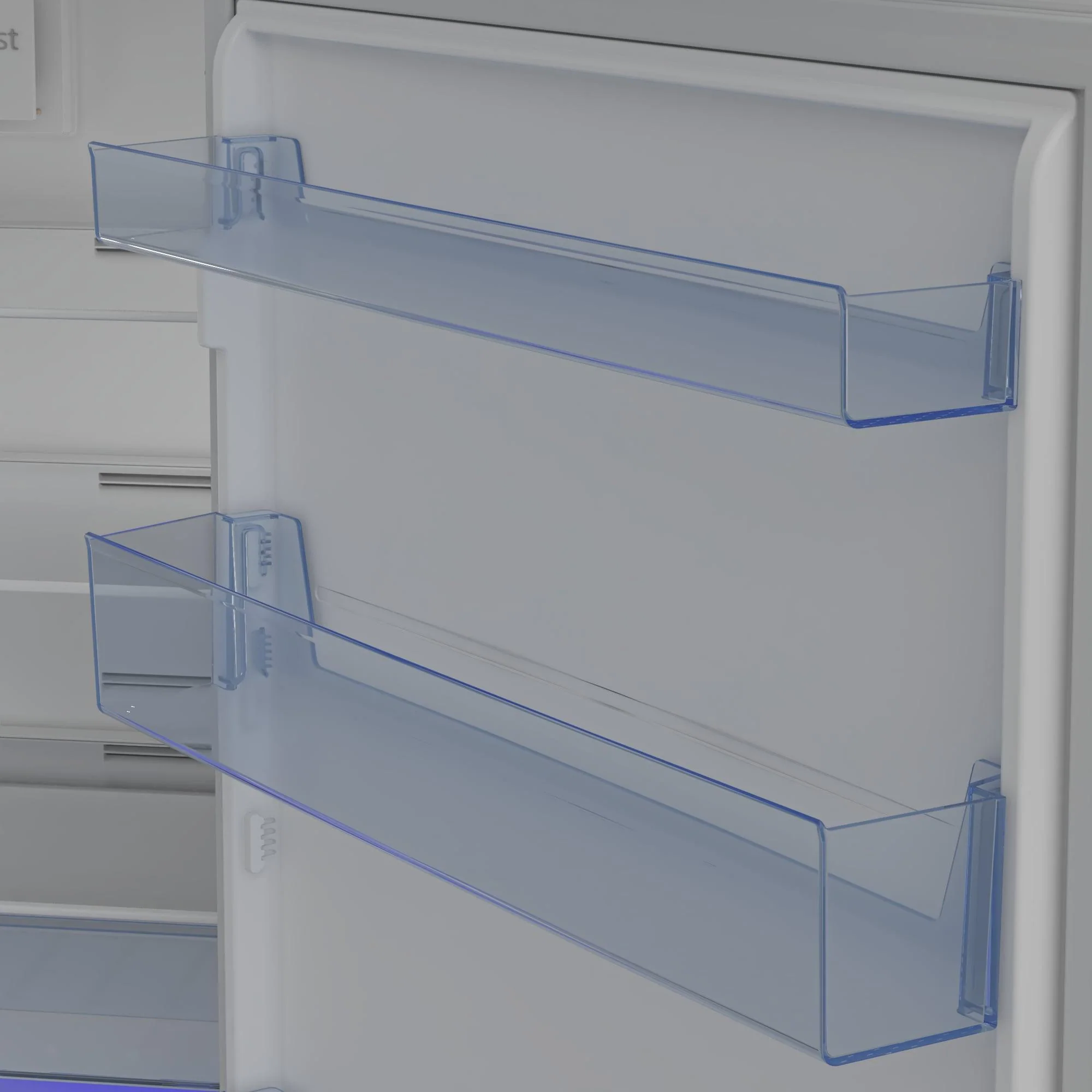 Beko 28" Freezer Top Stainless Steel Refrigerator with Auto Ice Maker and Everfresh - Image 8