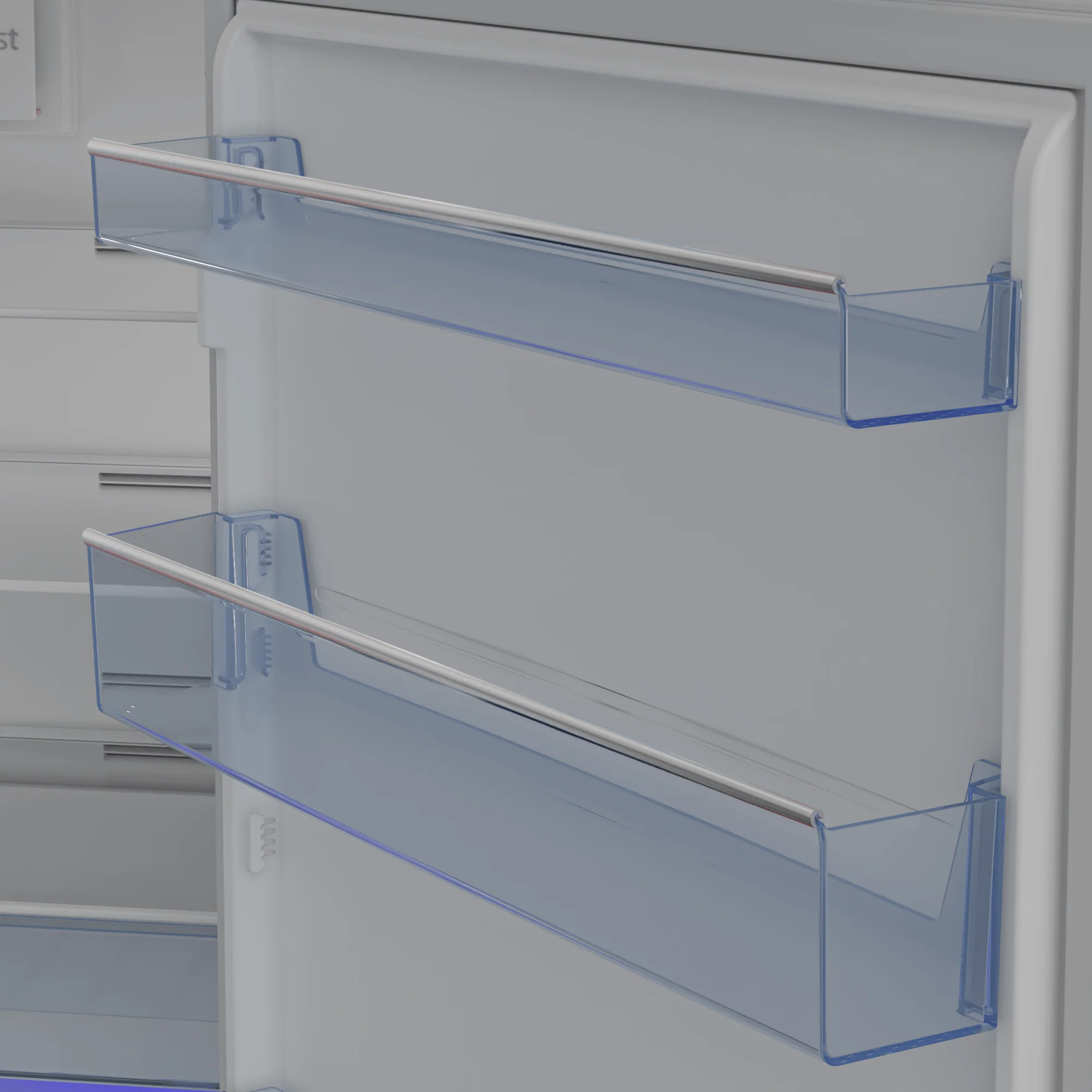 Beko BFTF2716WH 28" Freezer Top White Refrigerator - Image 8