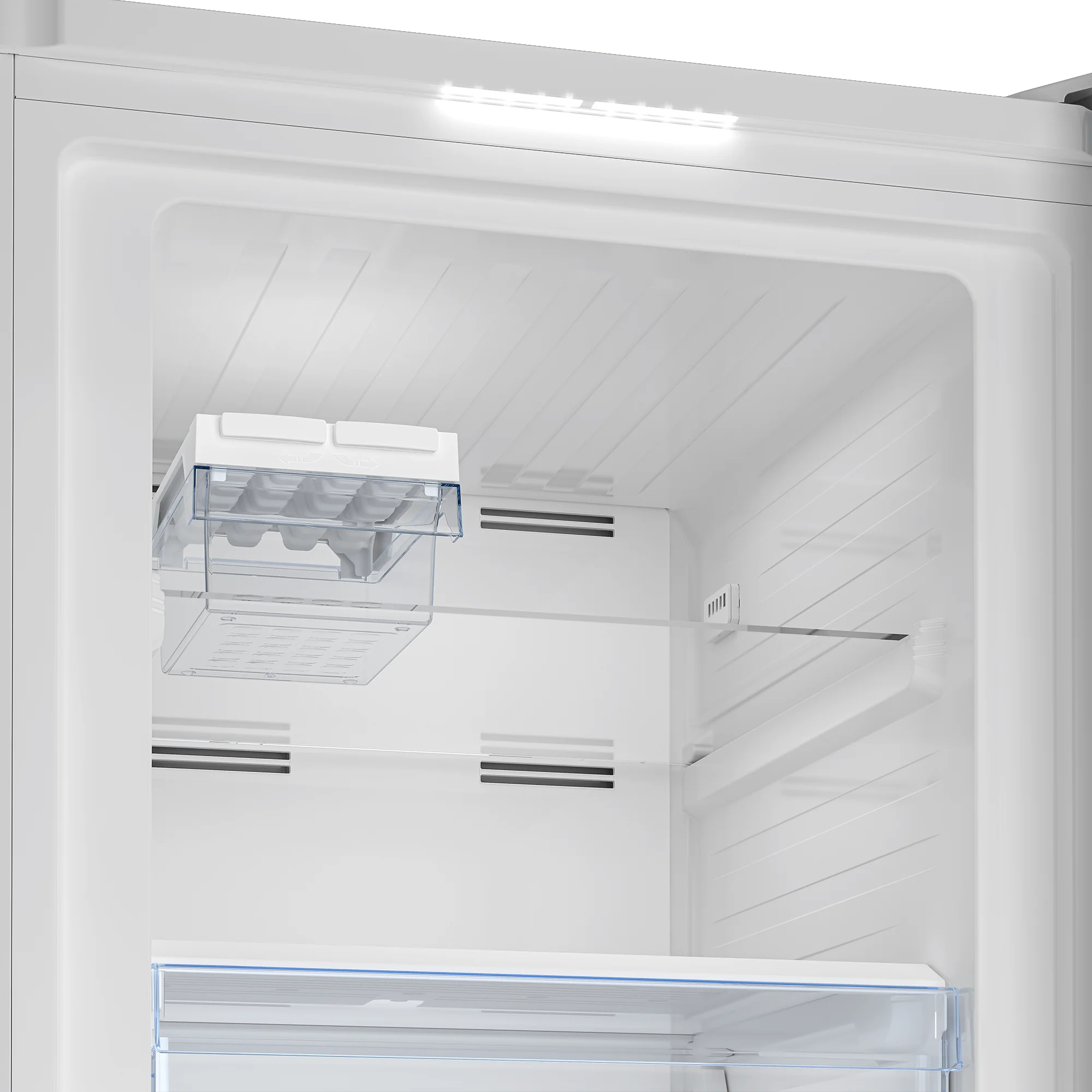 Beko BUFR2715SSIM 28" Manhattan Stainless Steel Upright Freezer with Auto Ice Maker - Image 4