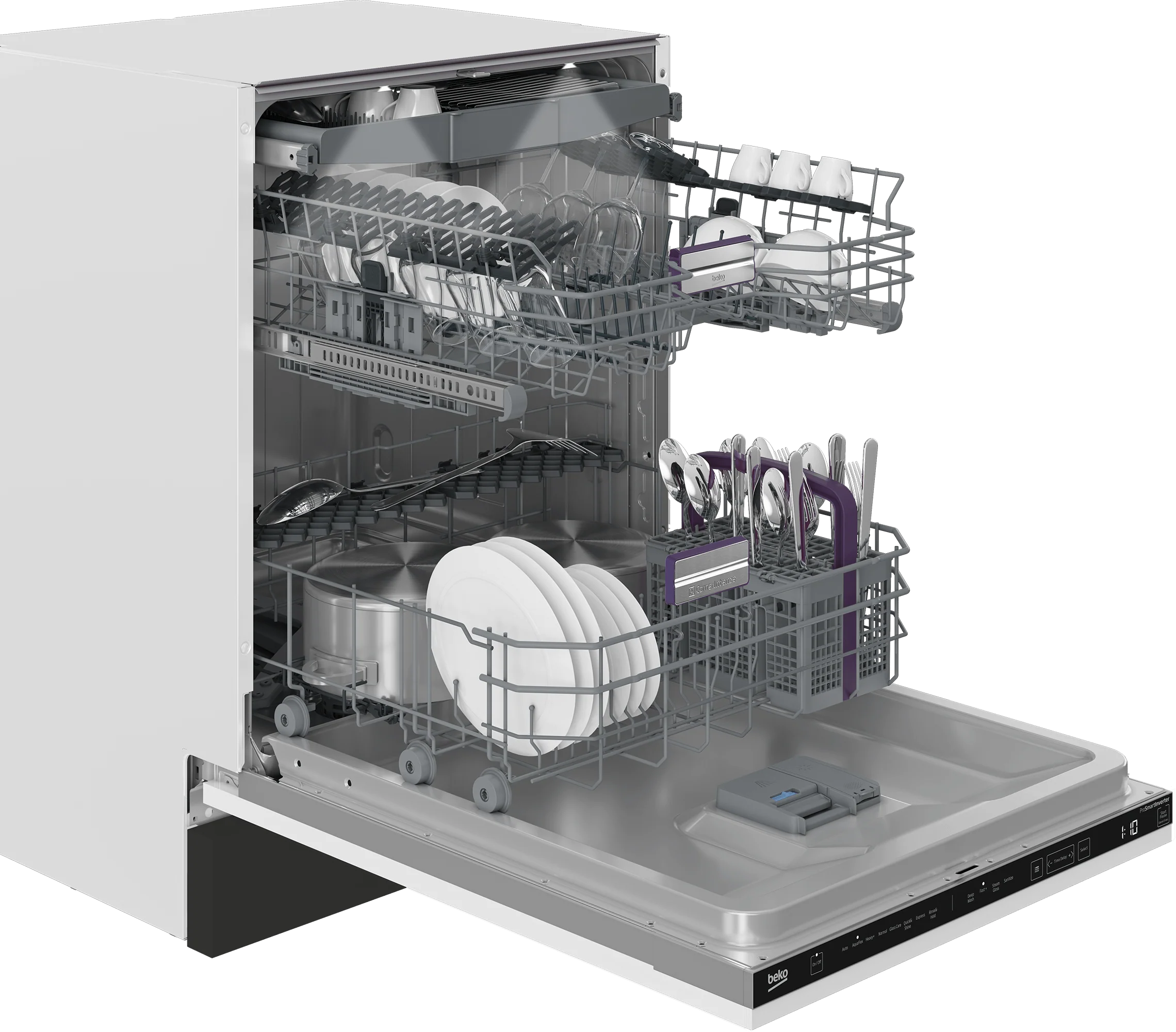 Beko DIT38532 Tall Tub Dishwasher with (16 place settings, 45.0 - Image 10
