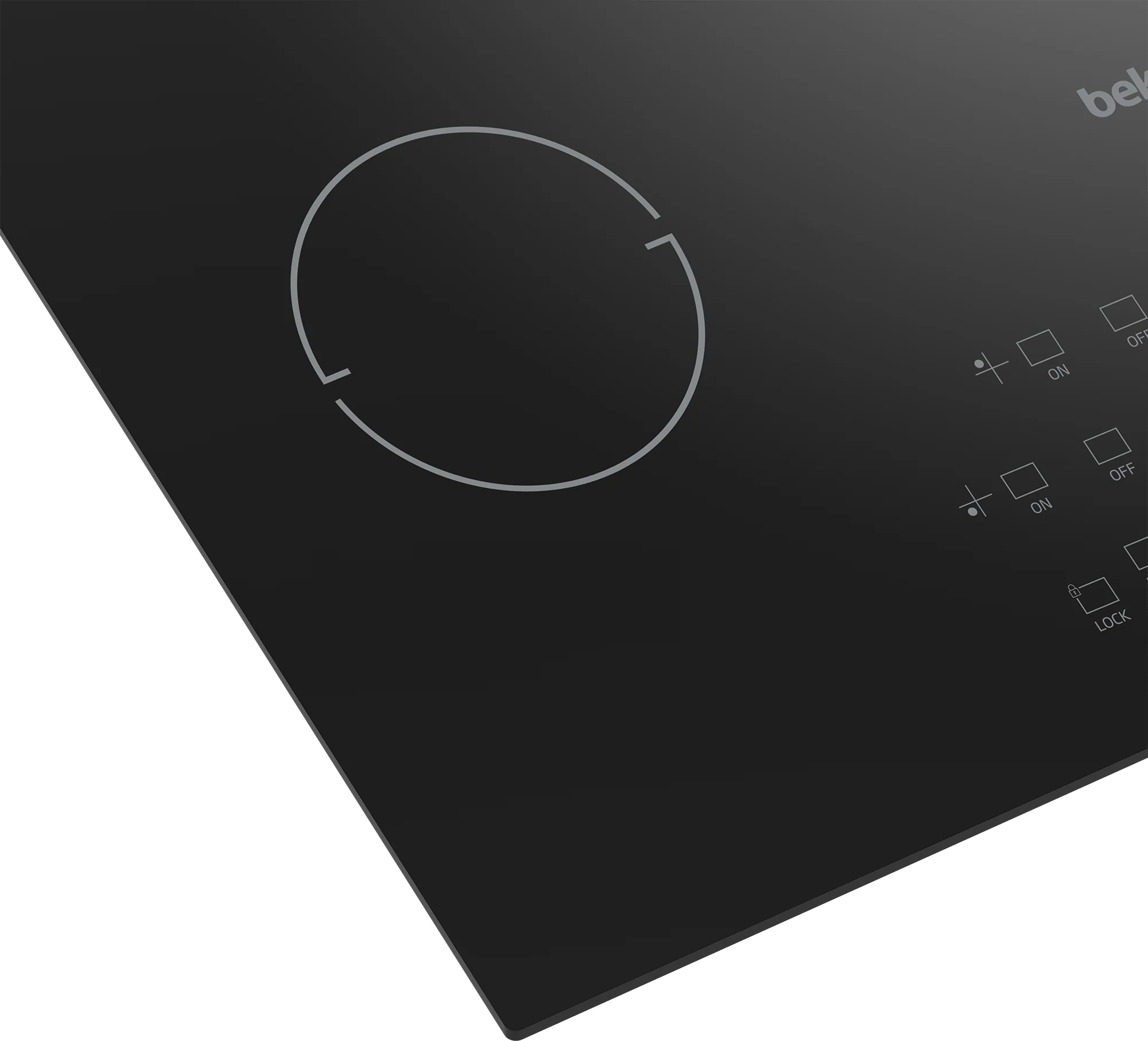 Beko ECTM24102 24" Built-In Electric Cooktop with 4 Burners and Touch Control - Image 4