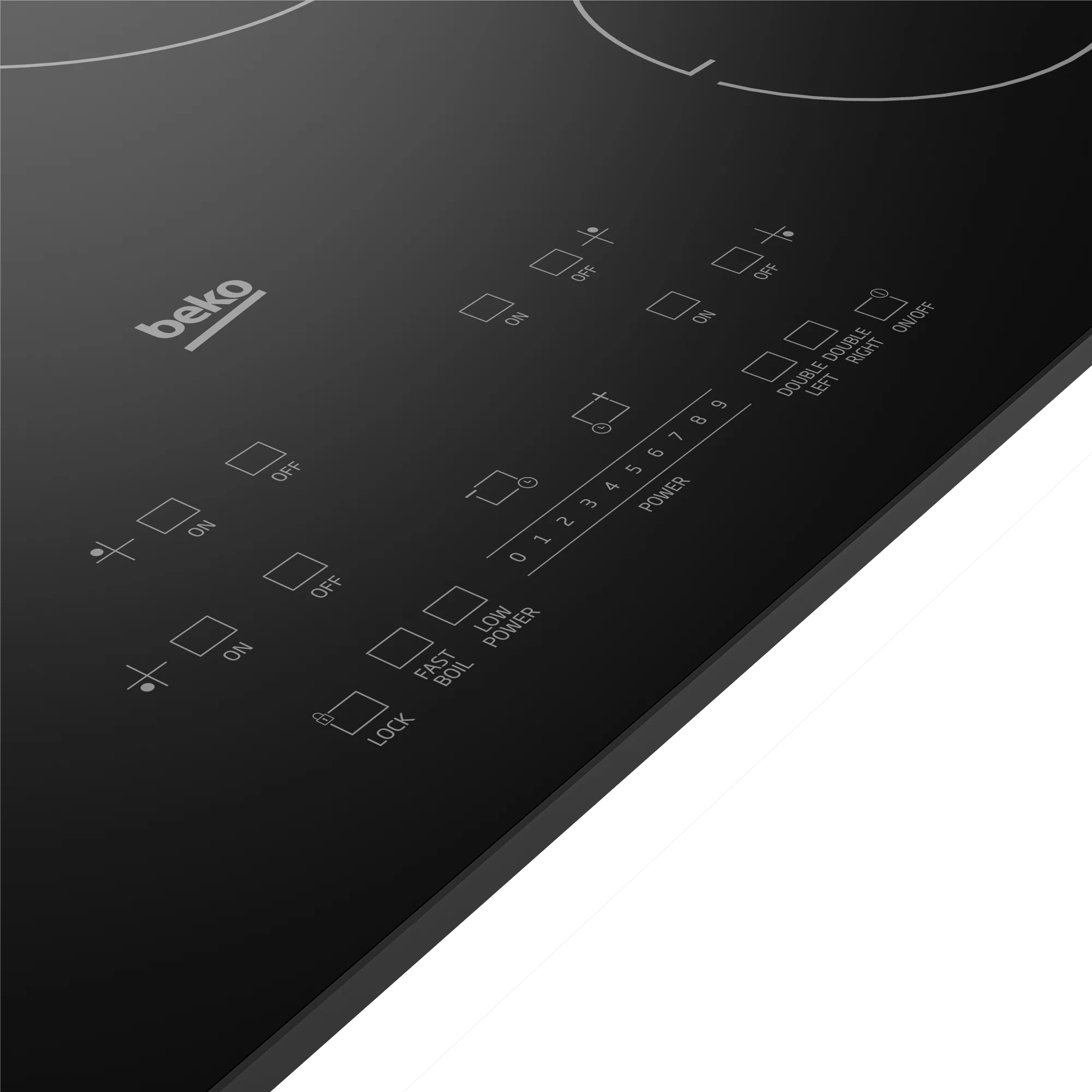Beko ECTM30102 30" Built-In Electric Cooktop with 4 Burners and Touch Control - Image 4