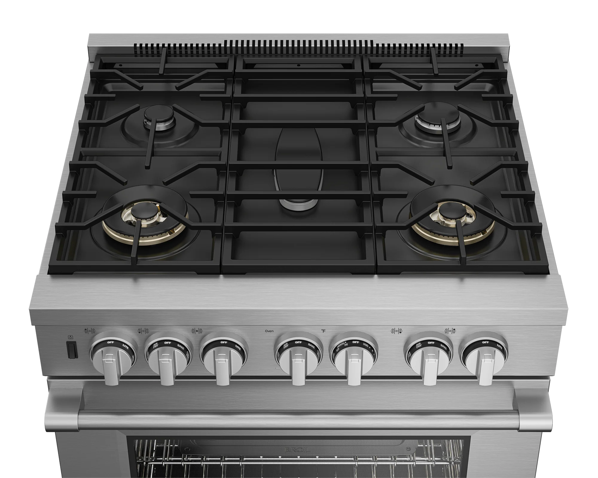 Beko PRDF34552SS 30" Stainless Steel Pro-Style Dual Fuel Range - Image 4
