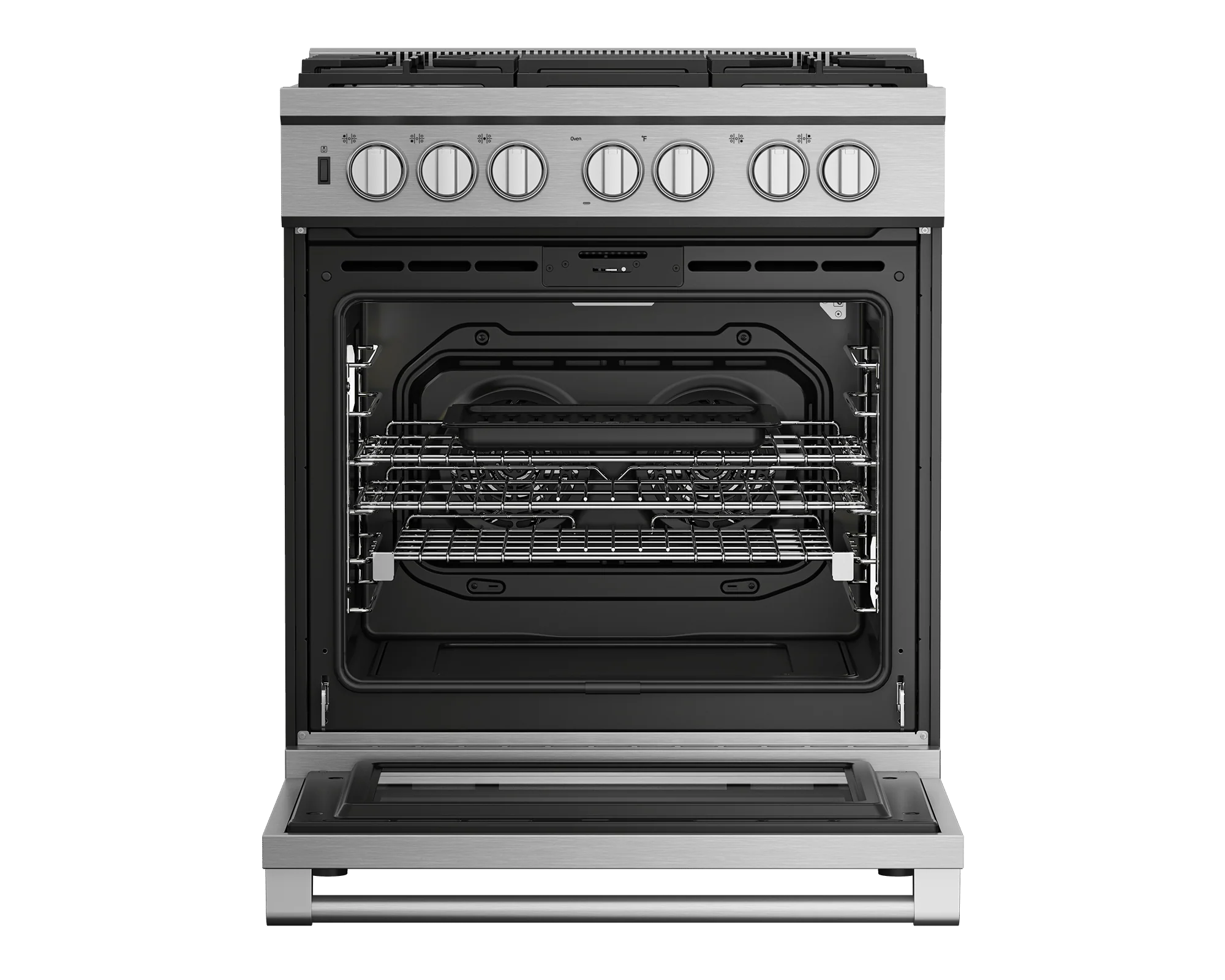 Beko PRDF34552SS 30" Stainless Steel Pro-Style Dual Fuel Range - Image 5