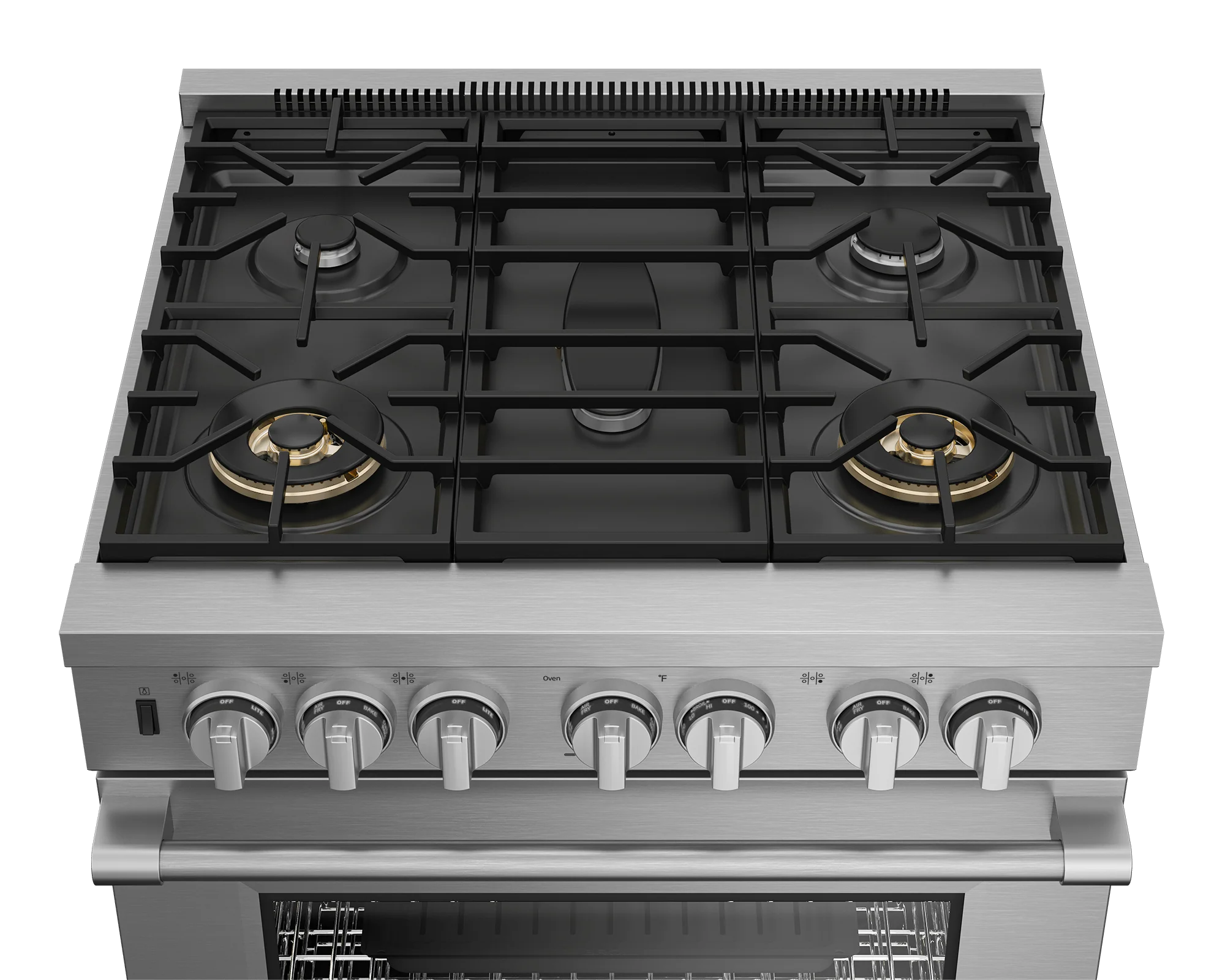 Beko PRGR34552SS 30" Stainless Steel Pro-Style Gas Range - Image 4
