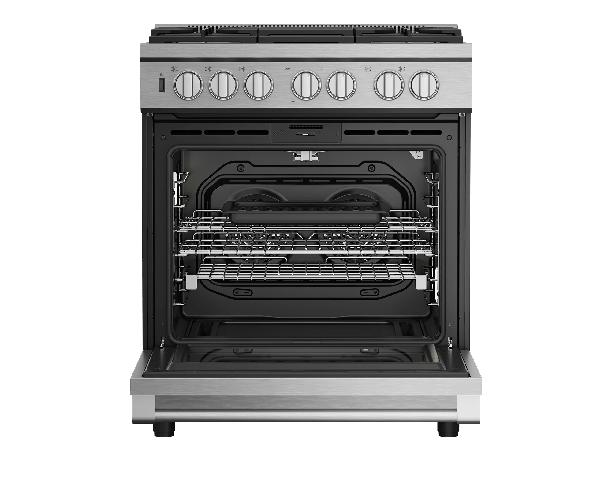 Beko PRGR34552SS 30" Stainless Steel Pro-Style Gas Range - Image 5