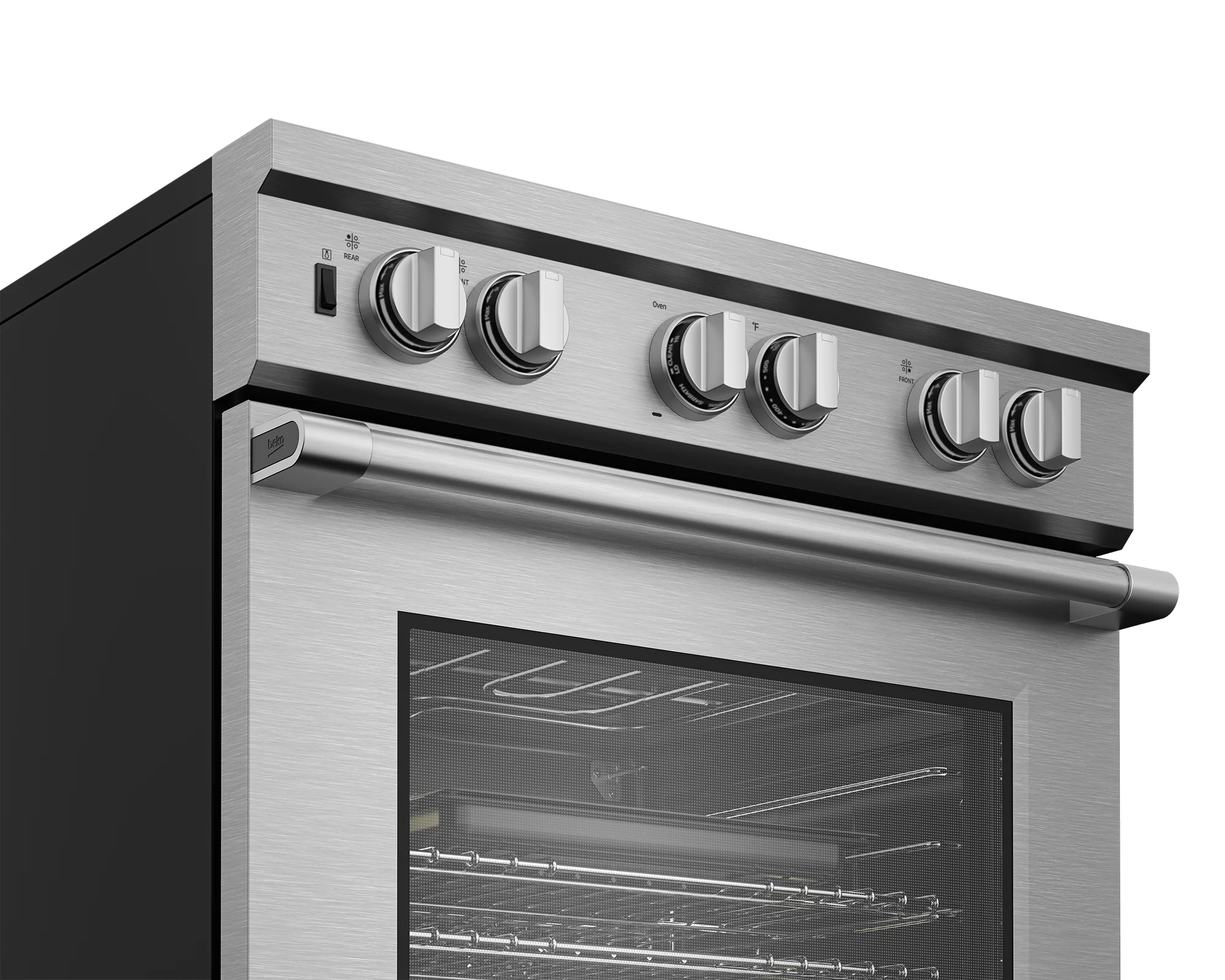 Beko PRIR34452SS 30" Stainless Steel Pro-Style Induction Range - Image 3
