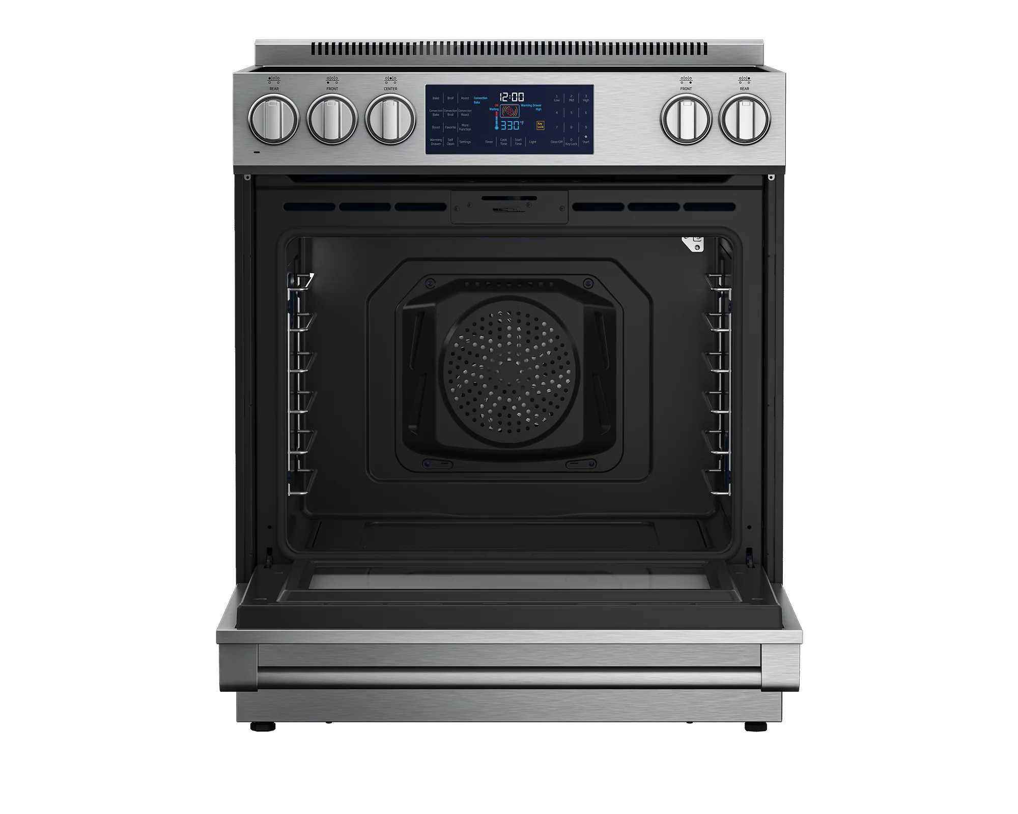 Beko SLER30432SS 30" Stainless Steel Slide-In Electric Range - Image 6