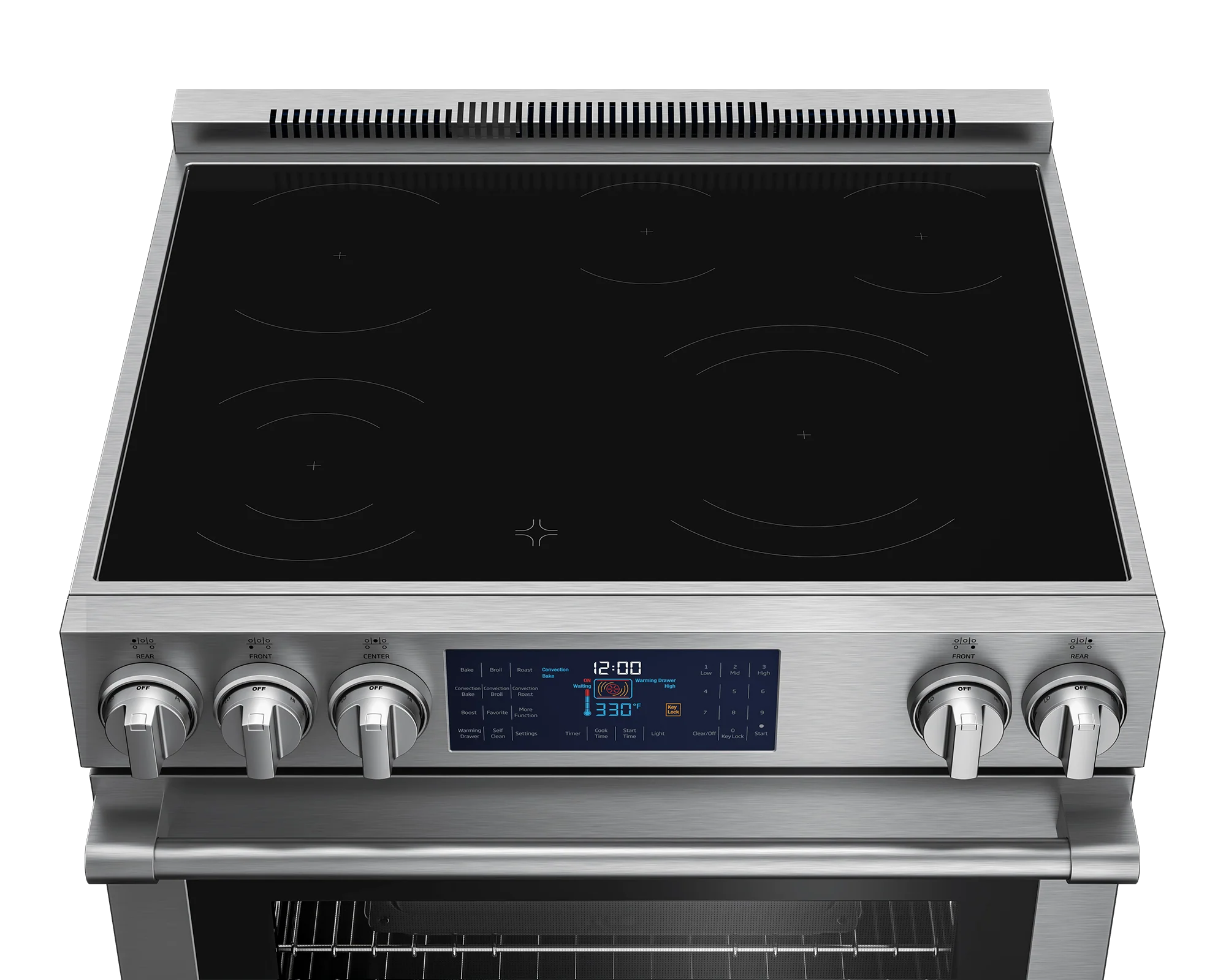 Beko 30" Stainless Steel Slide-In Electric Range - Image 4