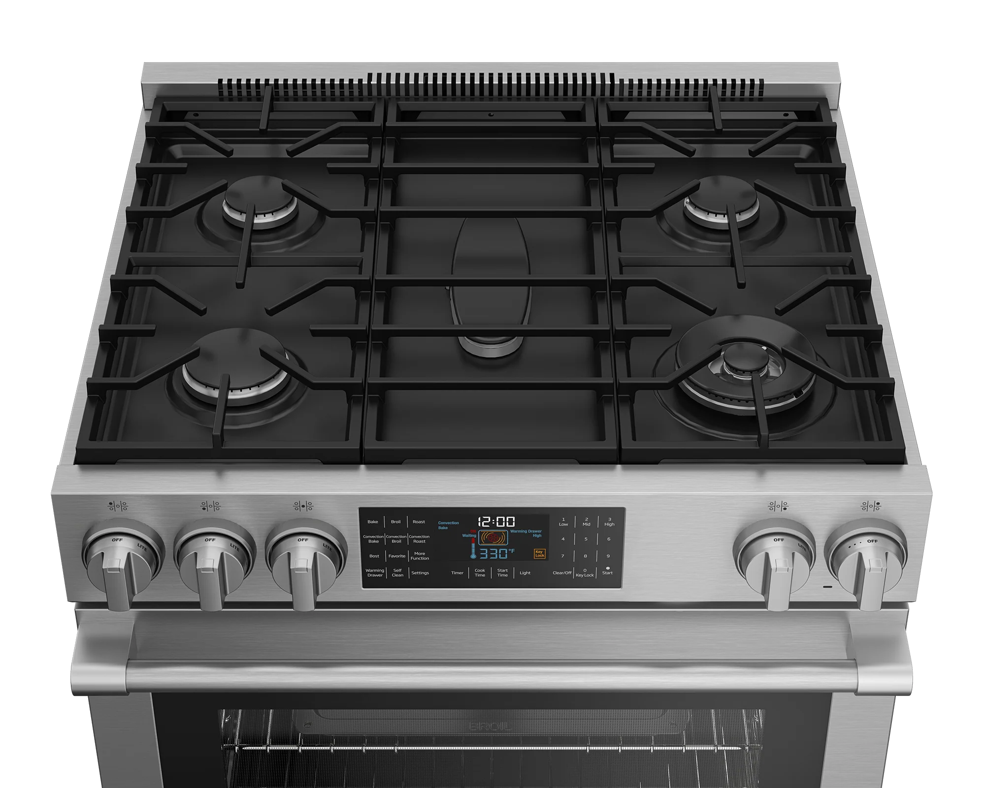 Beko SLGR30532SS 30"" Slide-In Range - Image 4