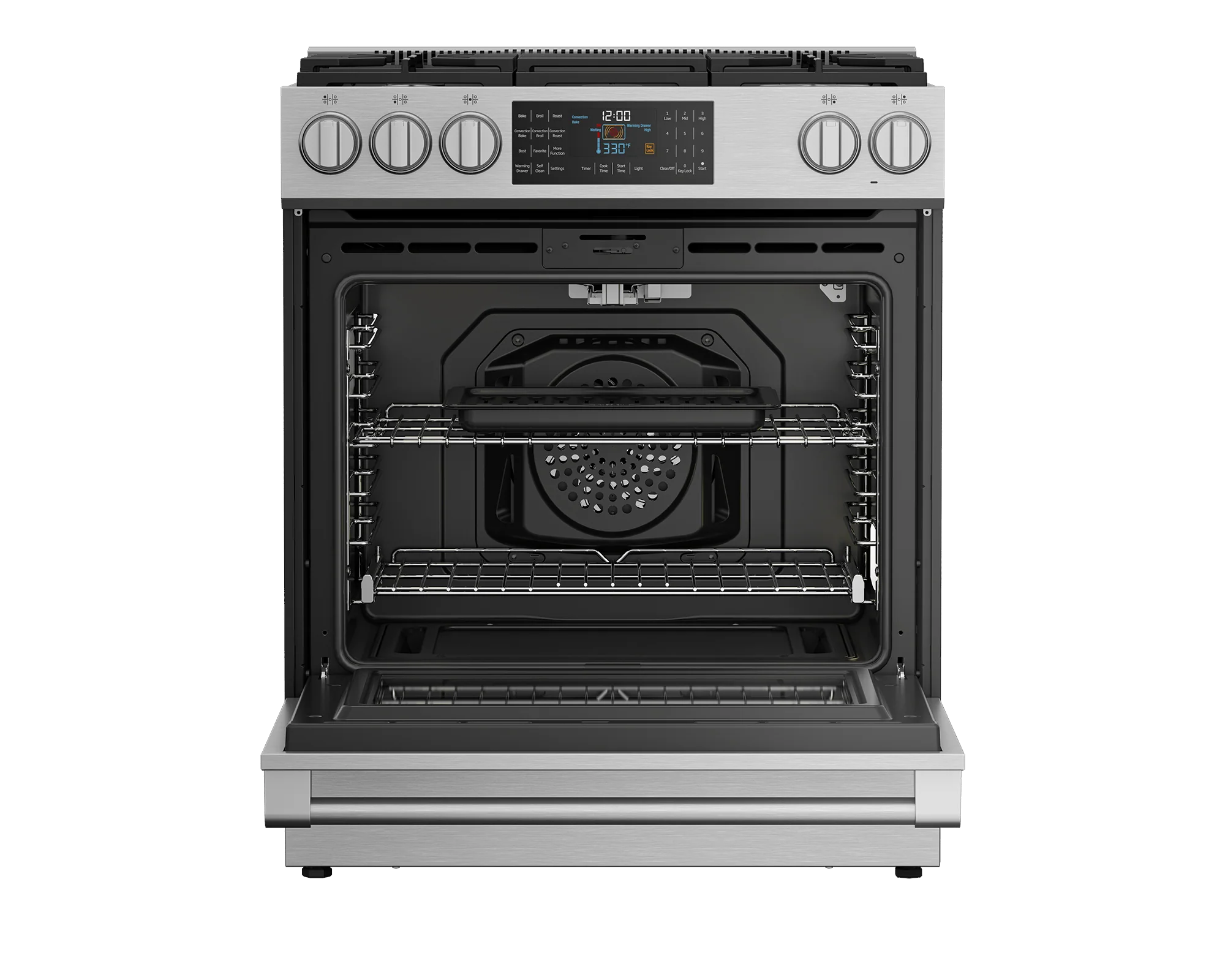 Beko SLGR30532SS 30"" Slide-In Range - Image 5