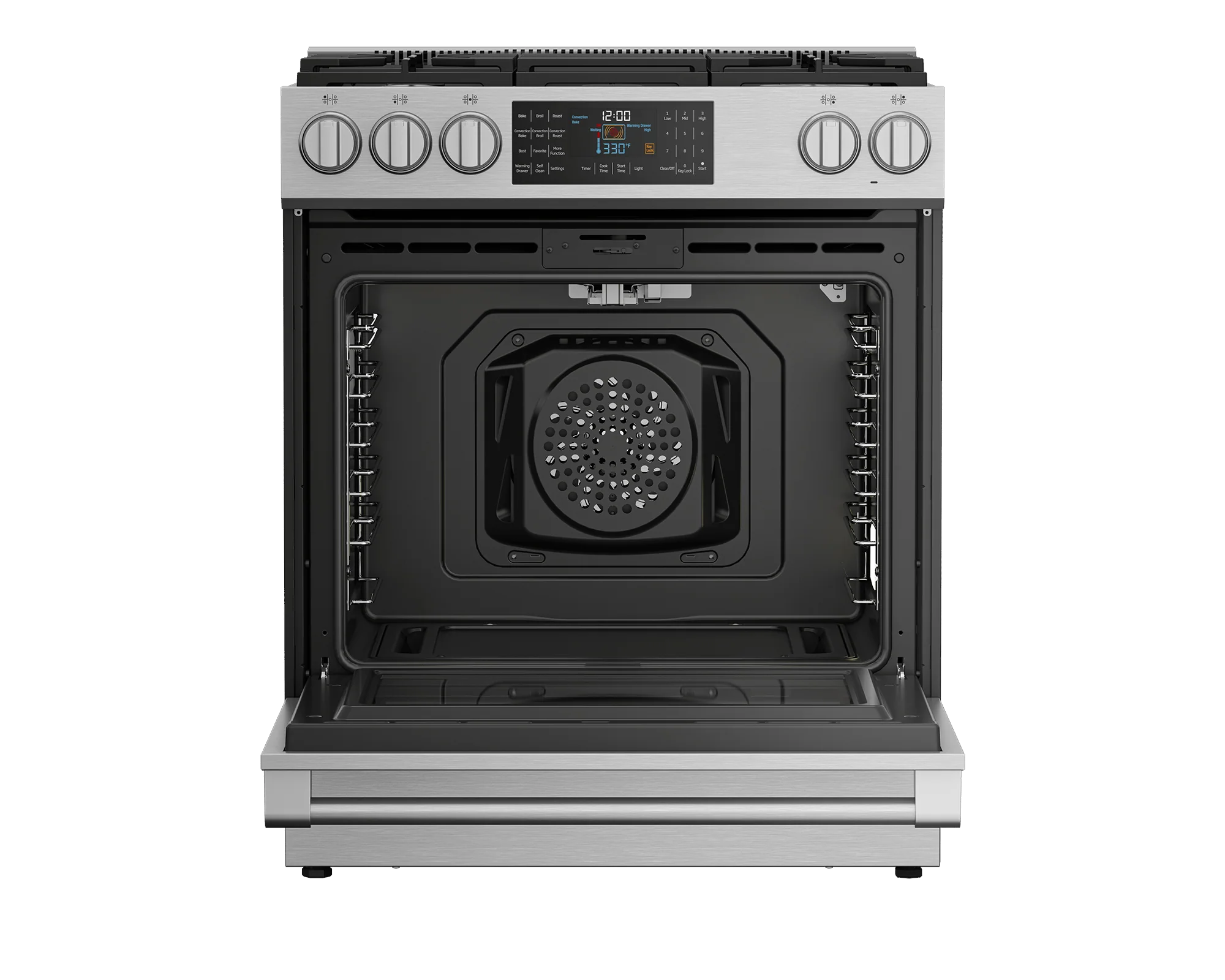Beko SLGR30532SS 30"" Slide-In Range - Image 6