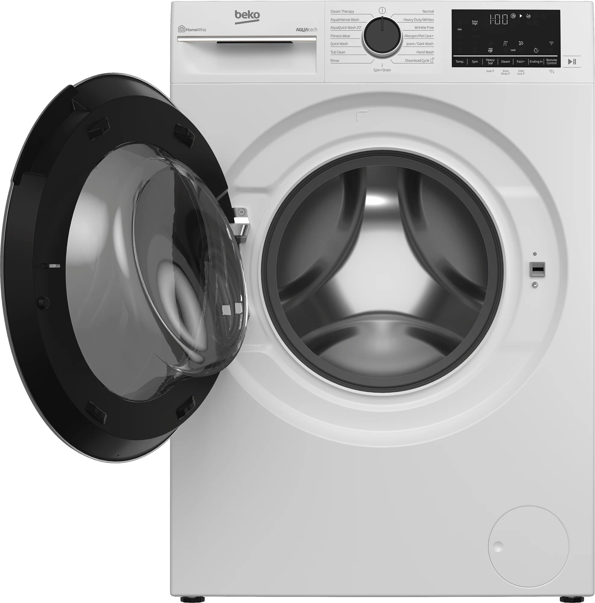 Beko WFTV10733XC 24" Front Load Washer - Image 3