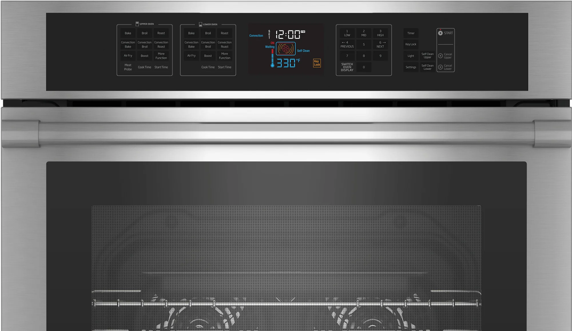 Beko WOD30100SS 30" Stainless Steel Double Wall Oven - Image 2