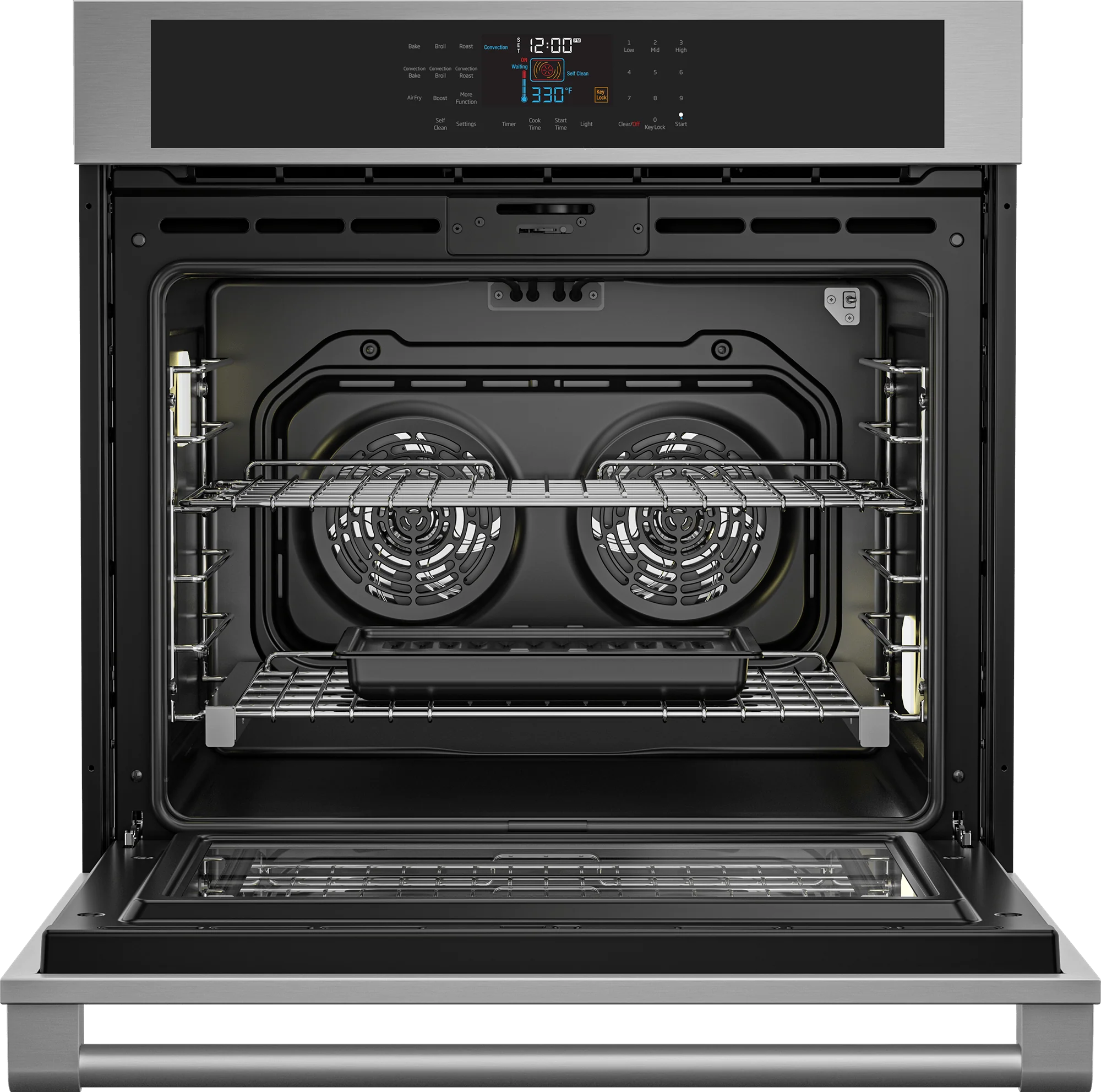 Beko WOS30200SS 30" Stainless steel Wall Oven - Image 3