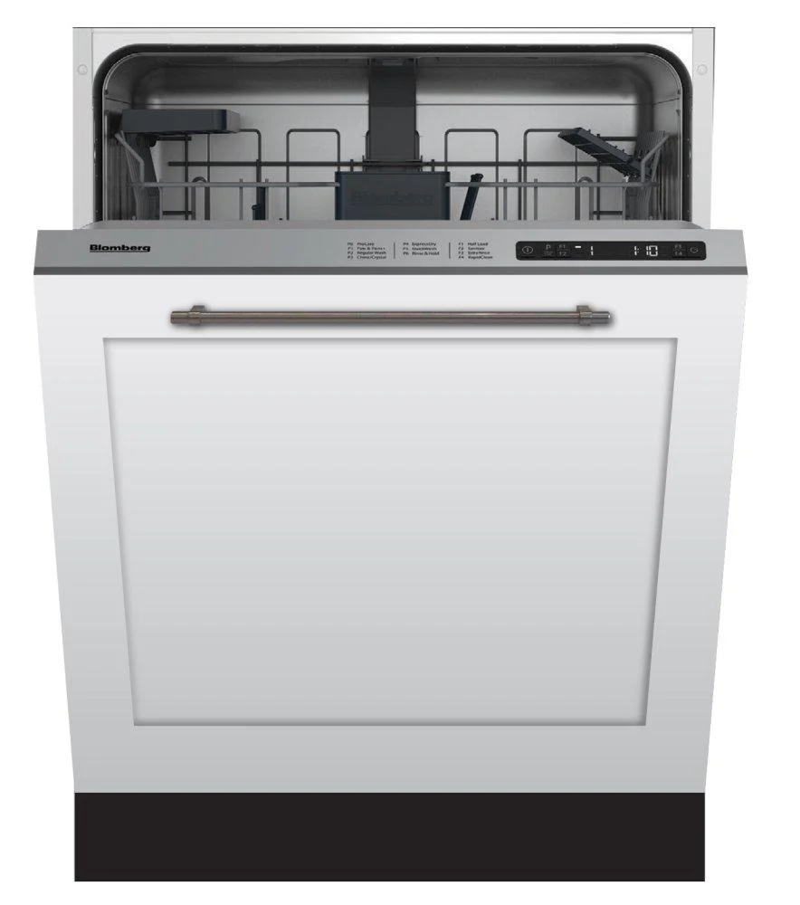 Blomberg Appliances DWT51600FBI 24in Dishwasher Overlay 48dBA top control 6 cycle, beam on floor
