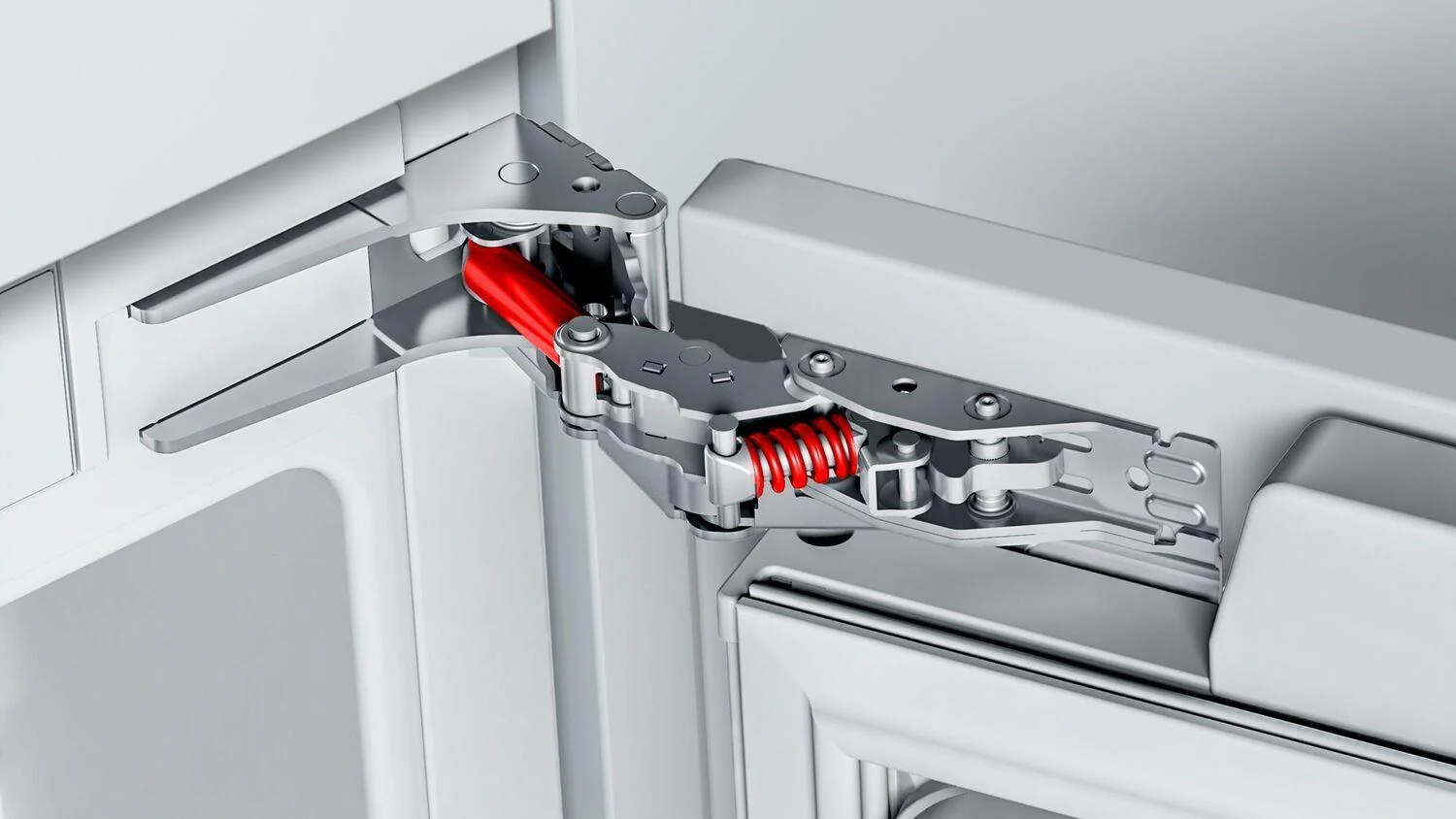 Bosch B09IB91NSP 800 Series, built-in fridge-freezer with freezer at bottom, soft close flat hinge - Image 7