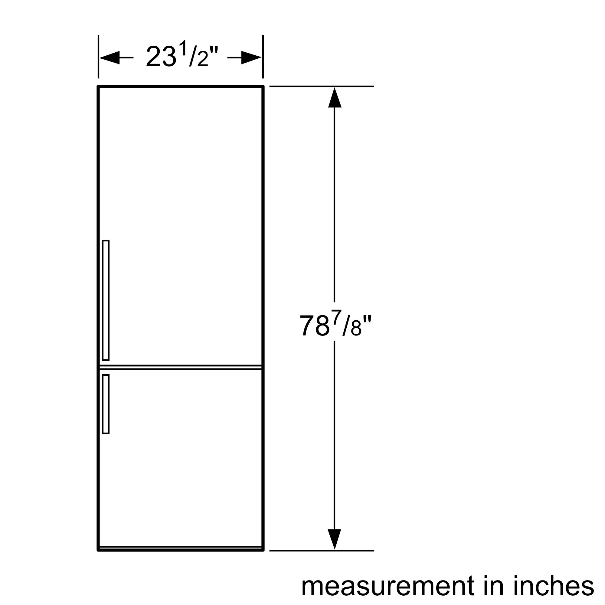 Bosch B11CB50SSS 500 Series, 24" Refrigeration 11 cu ft - Image 12