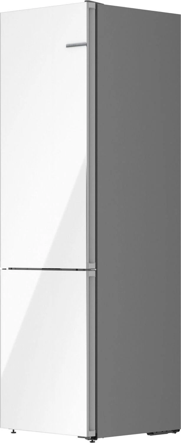 Bosch B24CB80ESW 800 Series, free-standing fridge-freezer with freezer at bottom, glass door, 24'', White, Total No Frost - Image 10