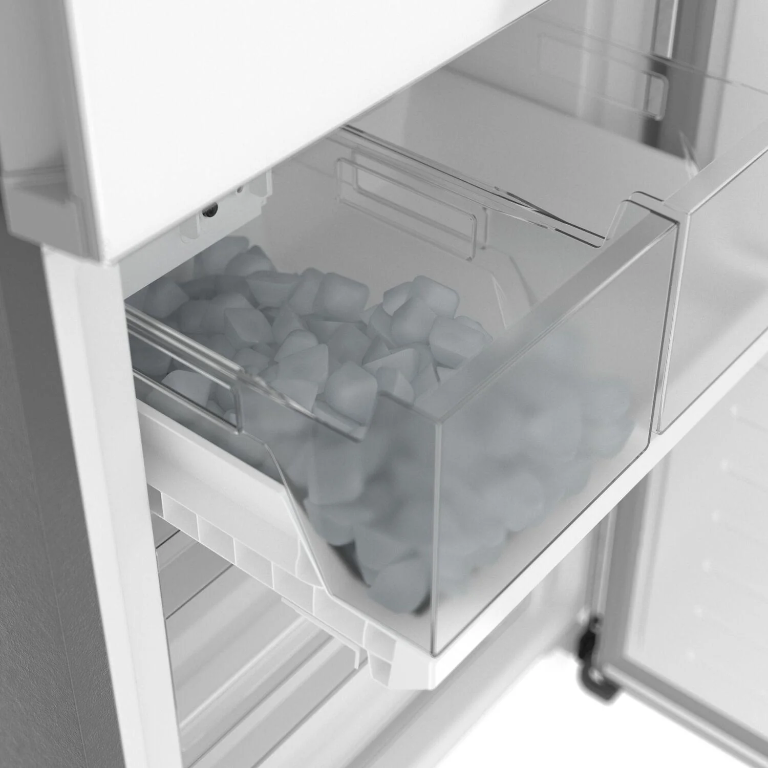 Bosch B24CB80ESW 800 Series, free-standing fridge-freezer with freezer at bottom, glass door, 24'', White, Total No Frost - Image 18