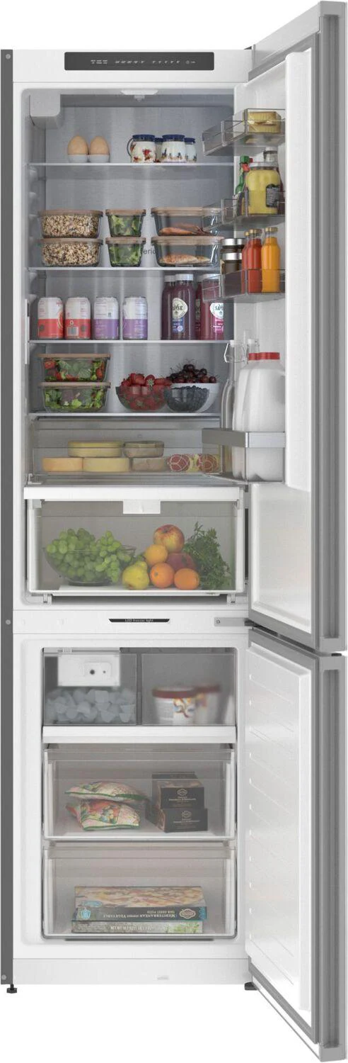 Bosch B24CB80ESW 800 Series, free-standing fridge-freezer with freezer at bottom, glass door, 24'', White, Total No Frost - Image 19