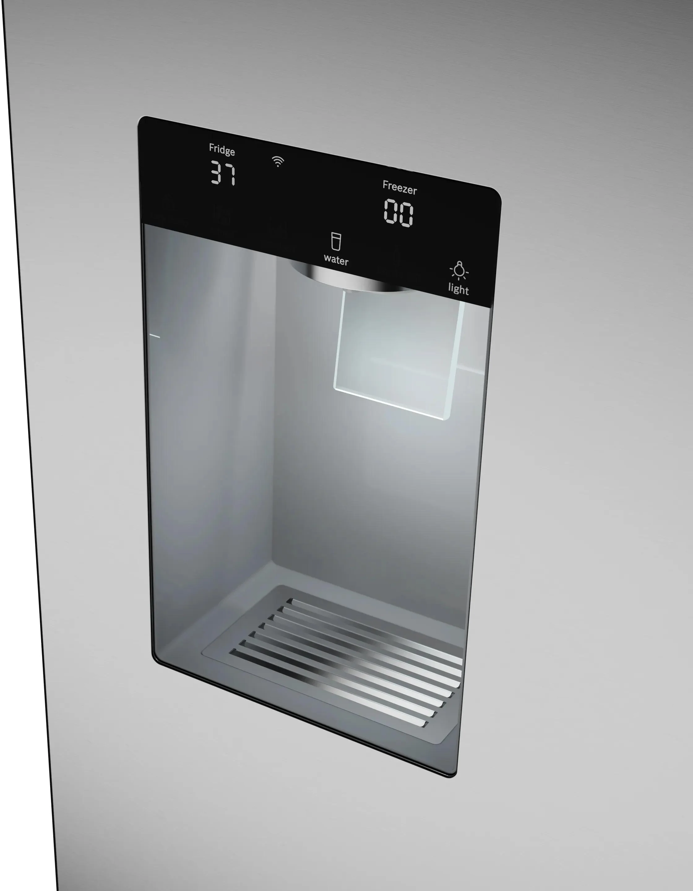 Bosch B36CD10ENS 100 Series, French Door Bottom freezer, multi door, 36'', Brushed steel (with anti-fingerprint), Total No Frost - Image 2