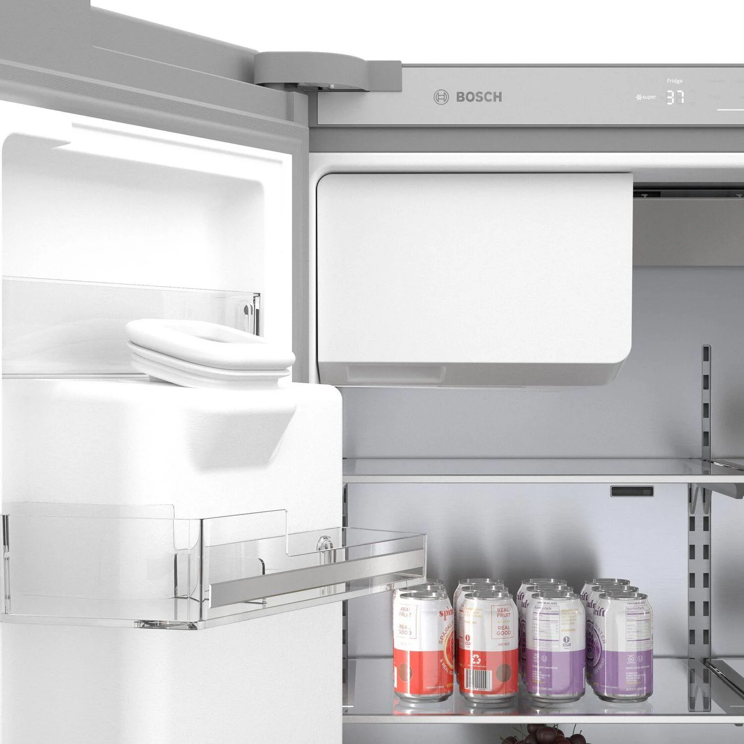 Bosch B36CD50SNS 500 Series French Door Bottom Mount Refrigerator 36" Stainless steel (with anti-fingerprint), Total No Frost - Image 14