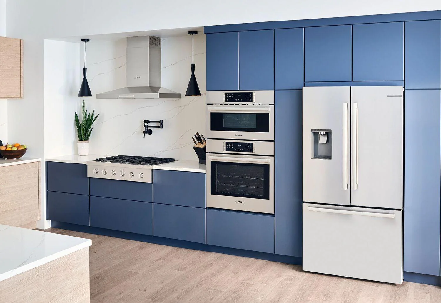 Bosch B36CD50SNS 500 Series French Door Bottom Mount Refrigerator 36" Stainless steel (with anti-fingerprint), Total No Frost - Image 6