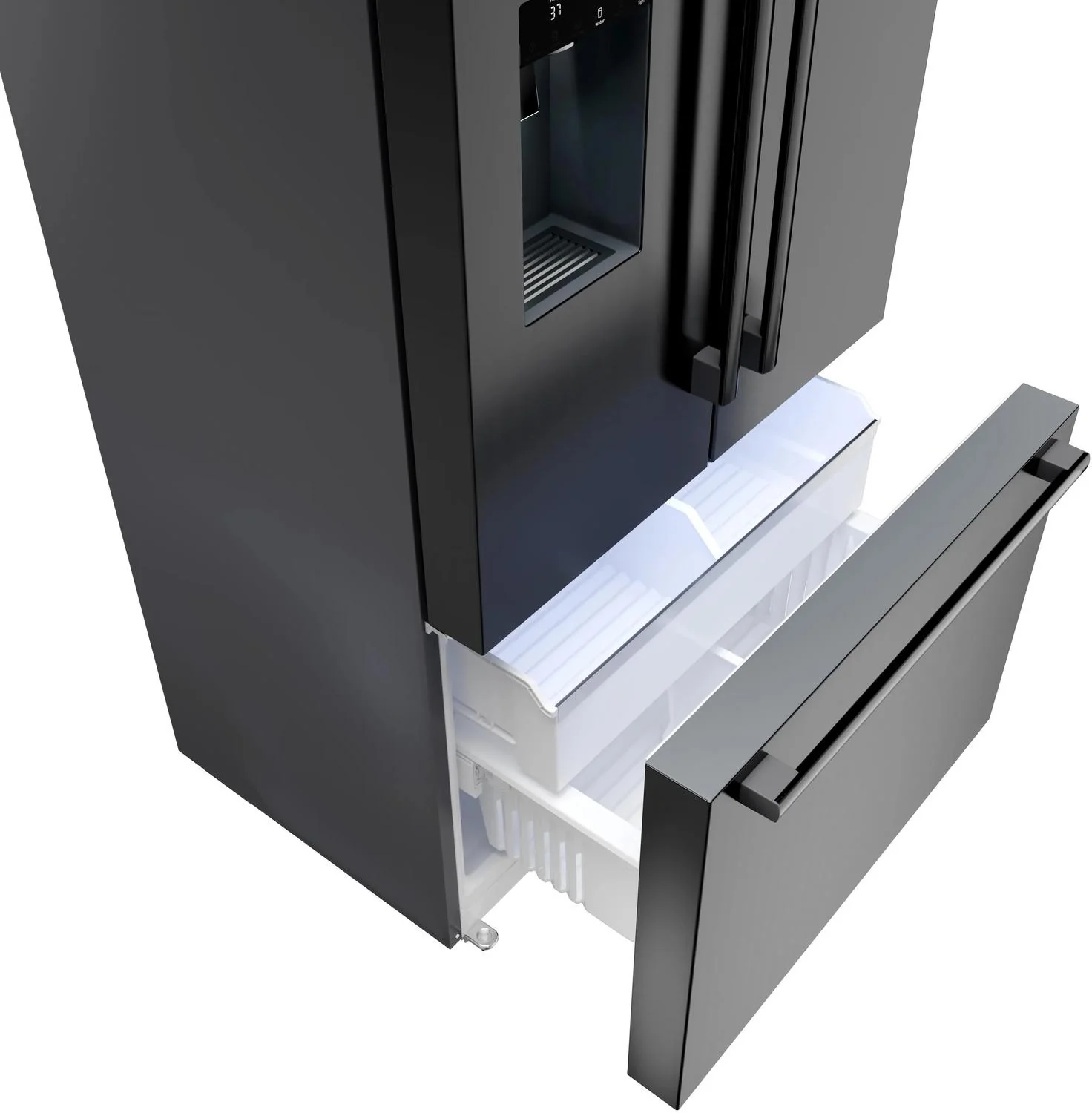 Bosch B36CD52SNB 500 Series, French Door Bottom freezer, multi door, 36'', Black inox-antifingerprint, Total No Frost - Image 15