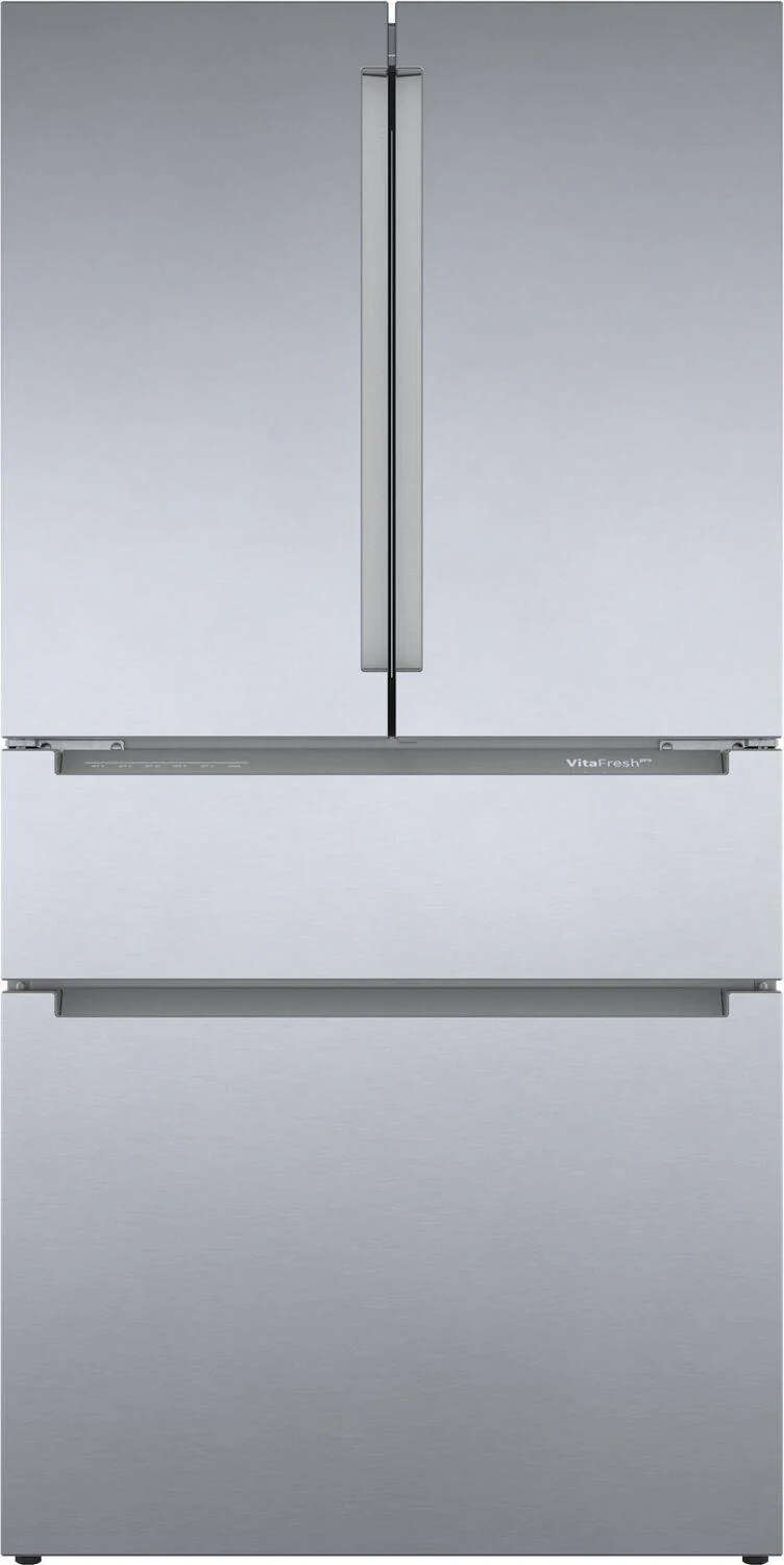 Bosch B36CL80ENS 800 Series, French Door Bottom freezer, multi door, 36'', Brushed steel (with anti-fingerprint) - Image 2