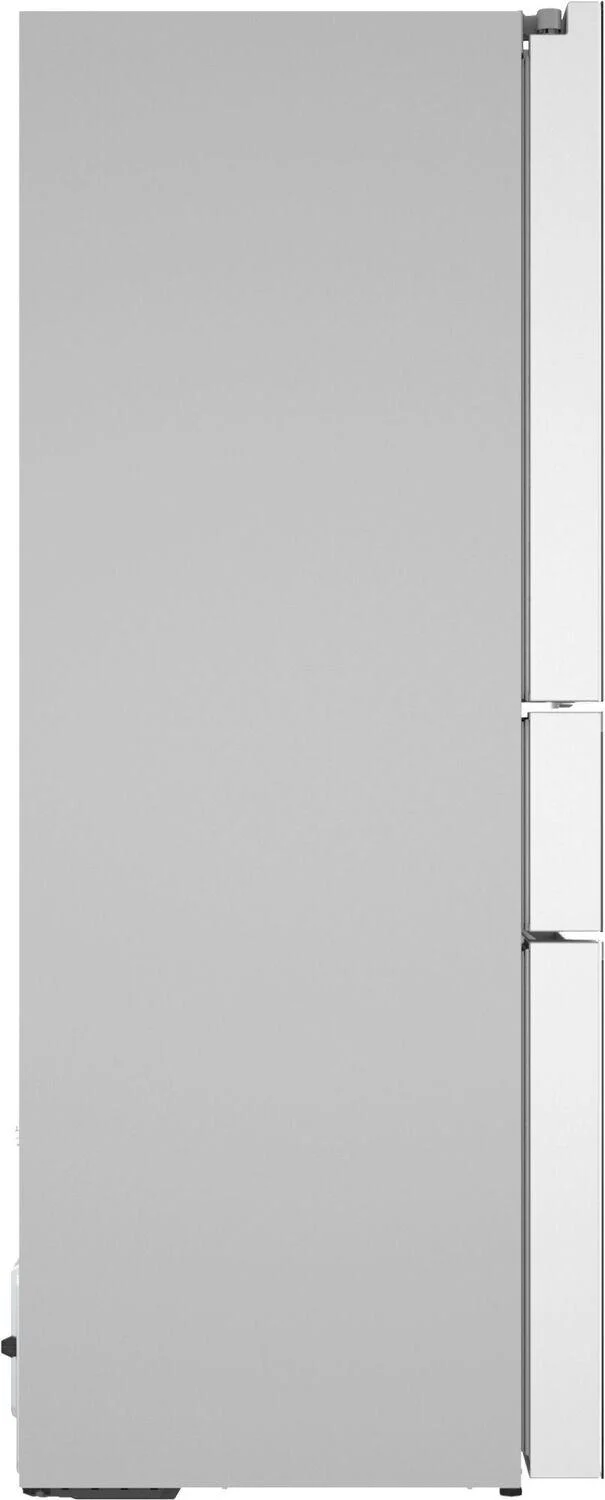 Bosch B36CL81ENW 800 Series, French Door Bottom Mount Refrigerator, Glass door, 36'', White, Total No Frost - Image 11
