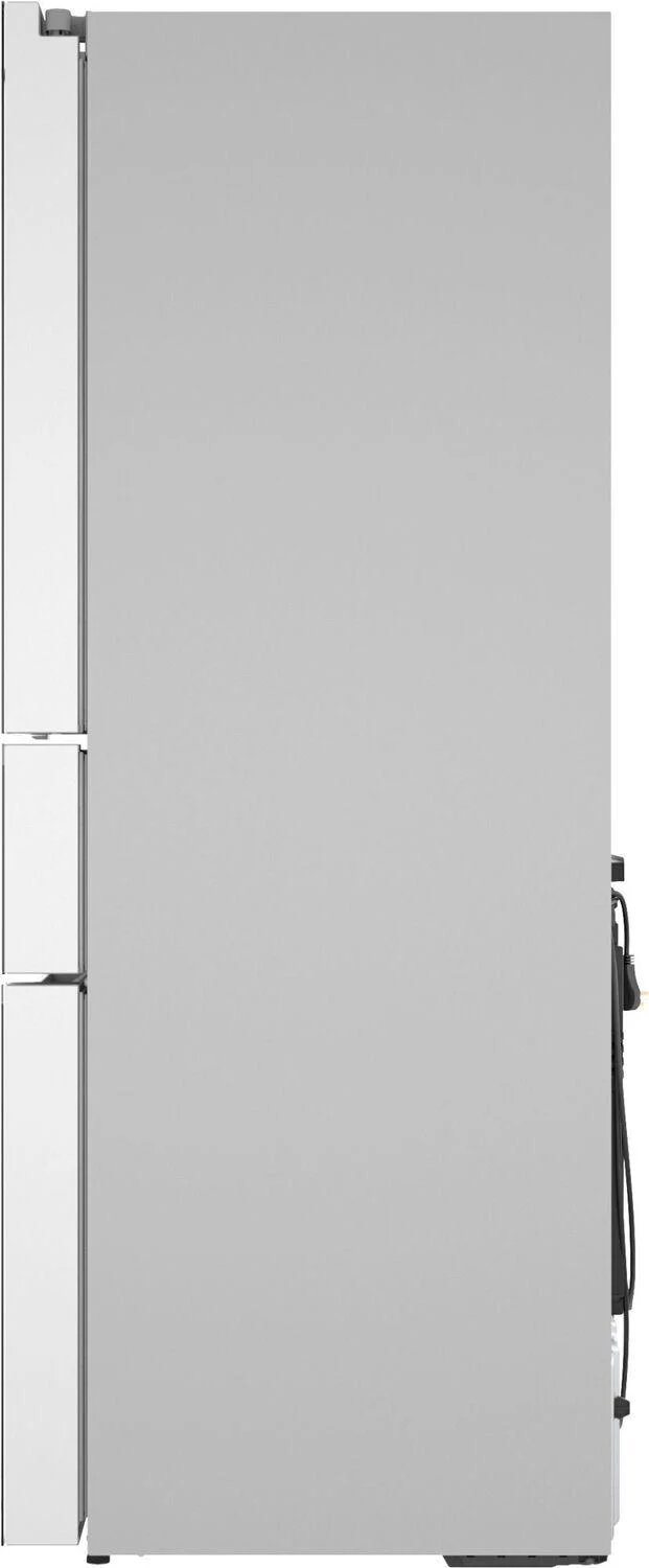 Bosch B36CL81ENW 800 Series, French Door Bottom Mount Refrigerator, Glass door, 36'', White, Total No Frost - Image 9