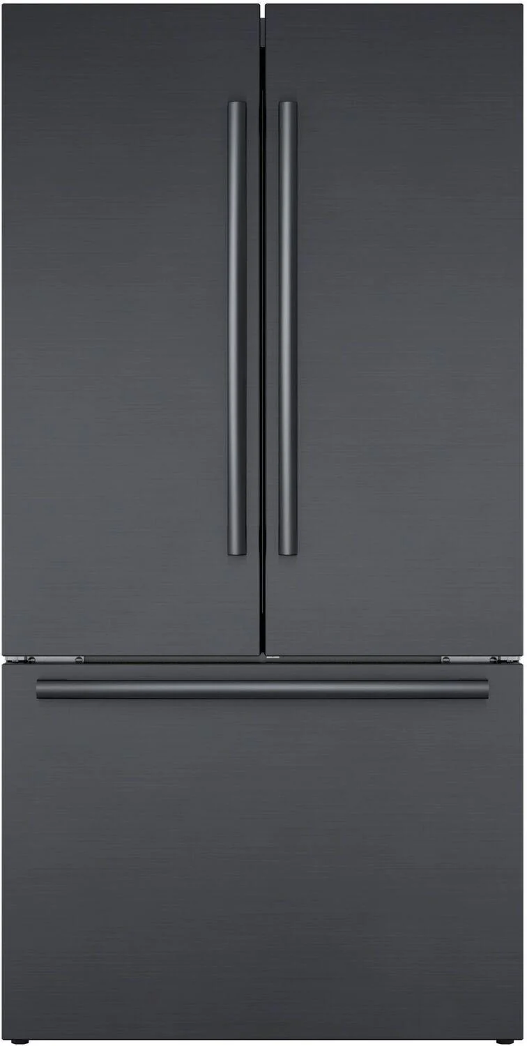 Bosch B36CT80SNB 800 Series, French Door Bottom freezer, multi door, 36'', Black inox-antifingerprint - Image 2