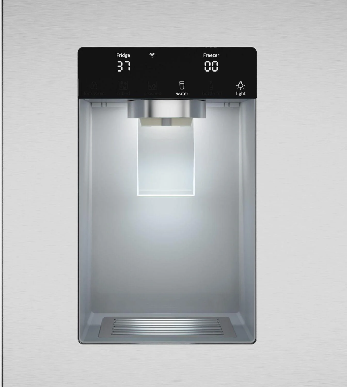 Bosch B36FD10ENS 100 Series, French Door Bottom freezer, multi door, 36'', Brushed steel (with anti-fingerprint), Total No Frost - Image 6