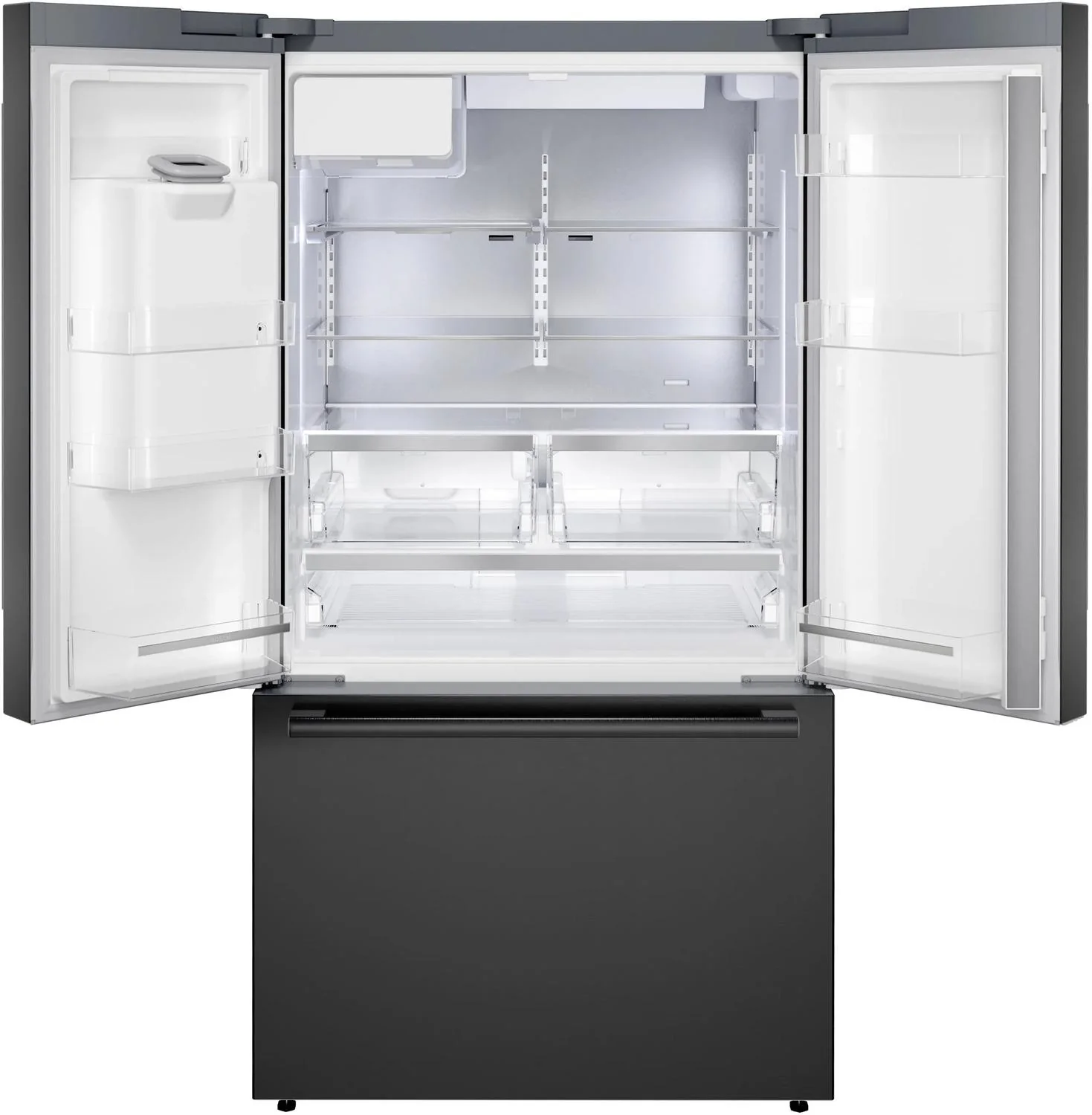 Bosch B36FD52SNB 500 Series, French Door Bottom freezer, multi door, 36'', Black inox-antifingerprint, Total No Frost - Image 12