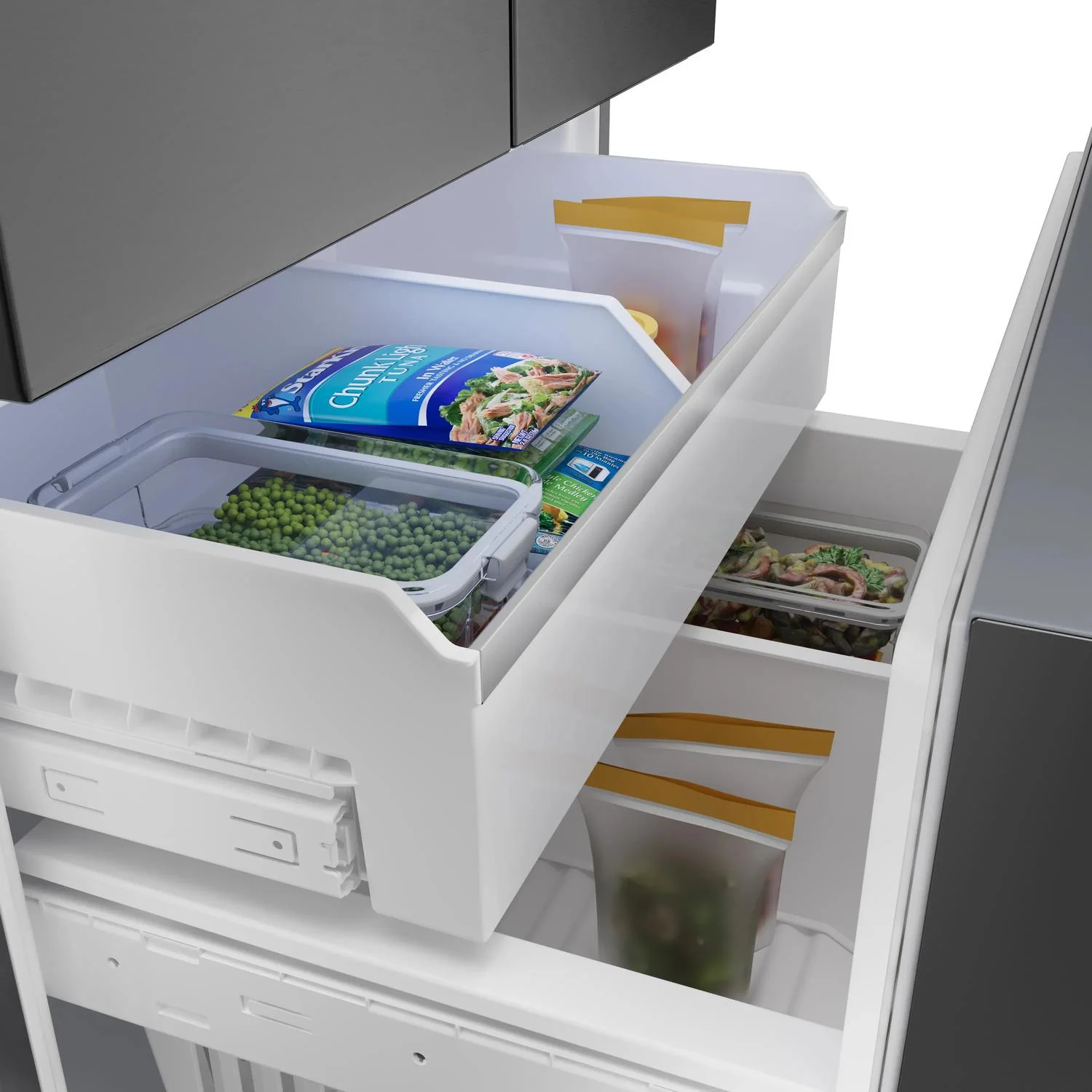 Bosch B36FD52SNB 500 Series, French Door Bottom freezer, multi door, 36'', Black inox-antifingerprint, Total No Frost - Image 14