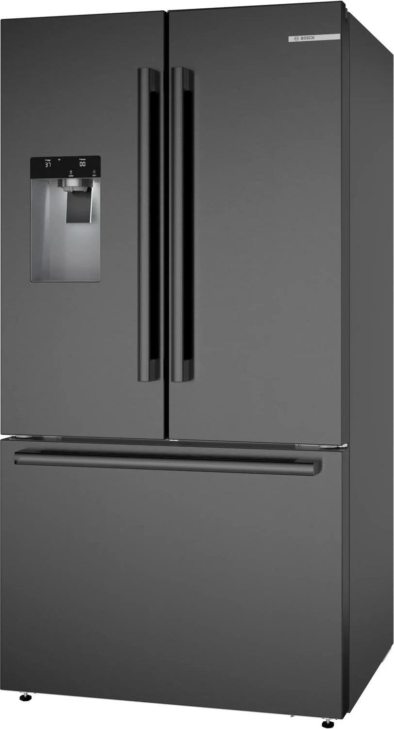 Bosch B36FD52SNB 500 Series, French Door Bottom freezer, multi door, 36'', Black inox-antifingerprint, Total No Frost - Image 3
