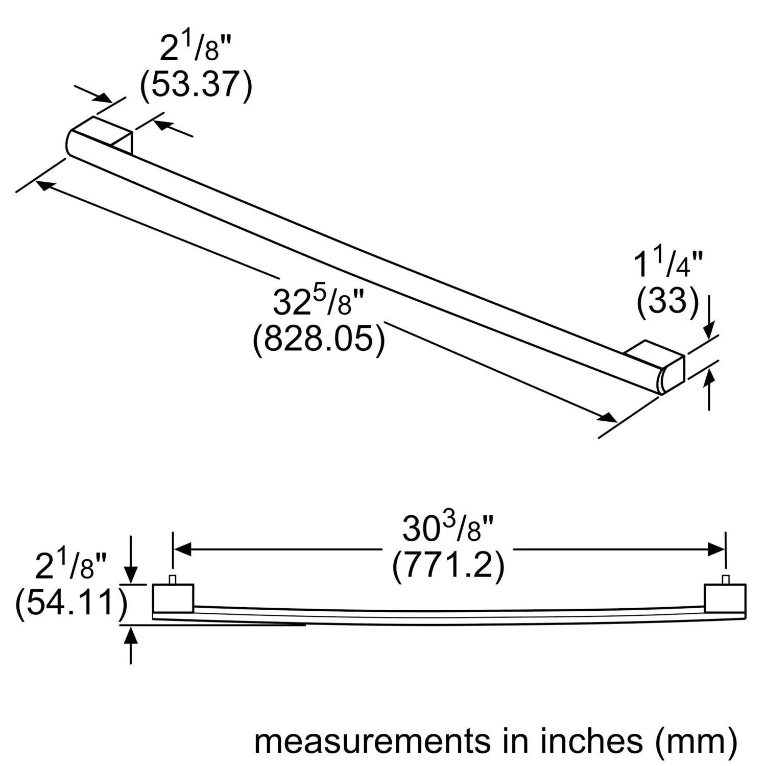 Bosch B36HNDL800 Series 8, Handle - Image 2
