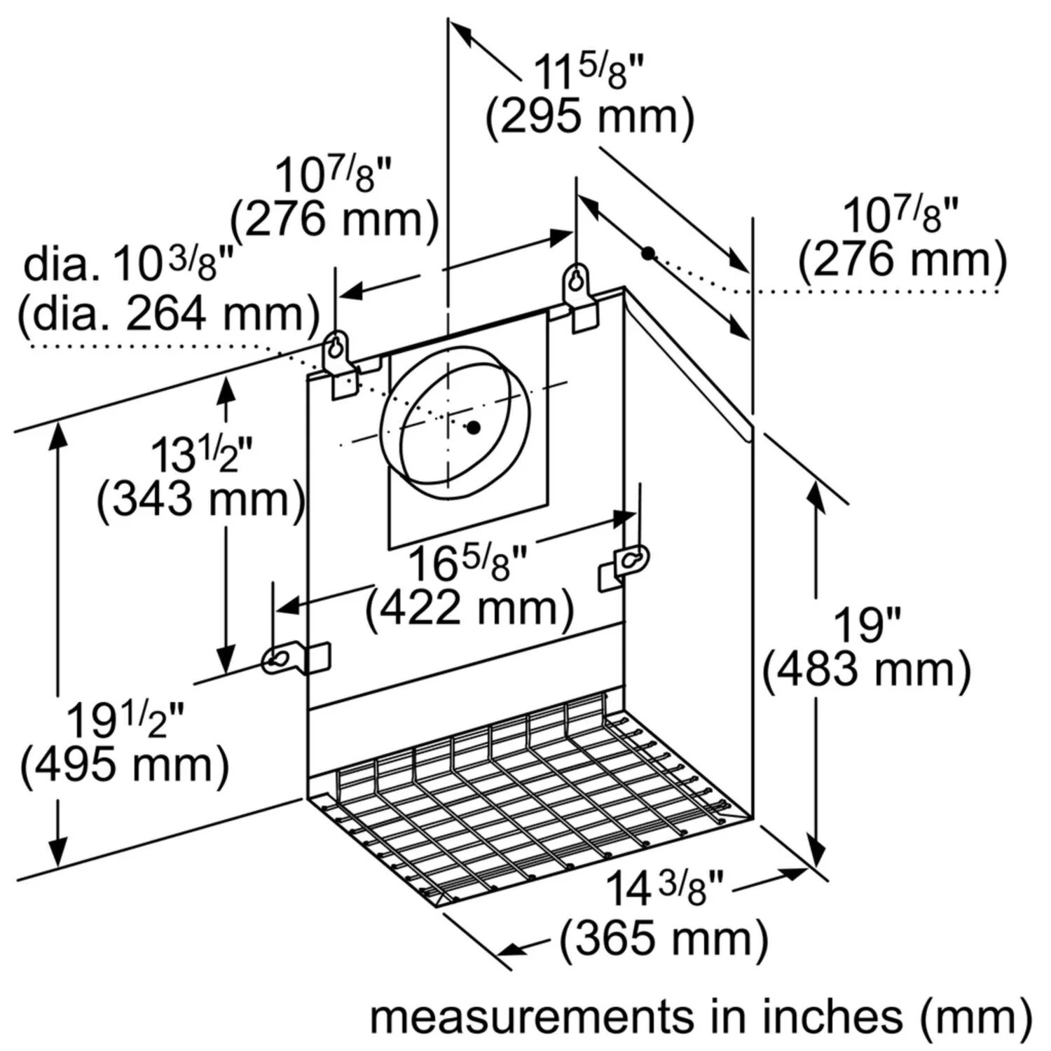 Bosch DHR1FZUC Remote fan unit - Image 2