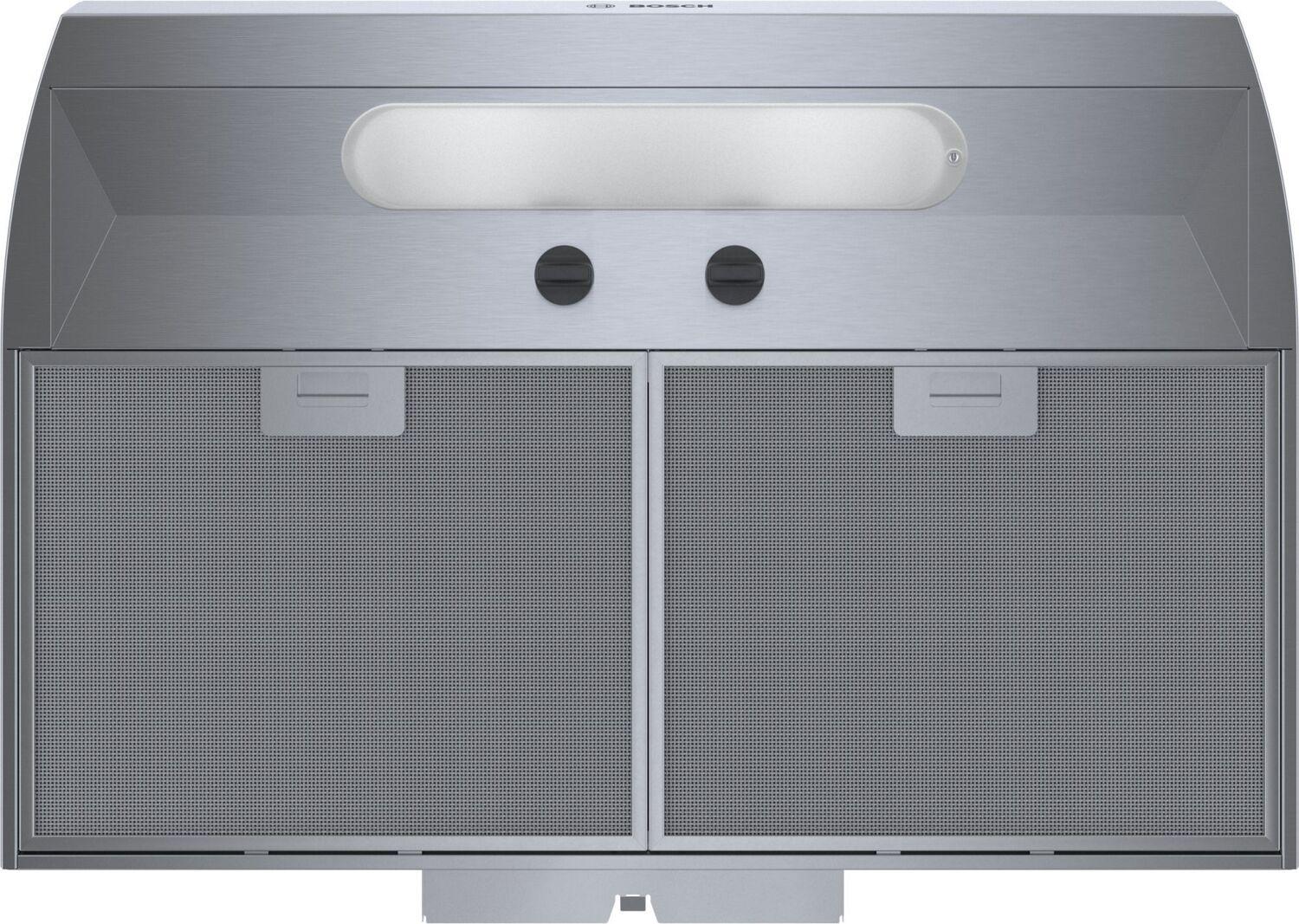 Bosch 300 Series, 30" Under-cabinet Hood, 280 CFM, Incandescent lights, Stnls - Image 3