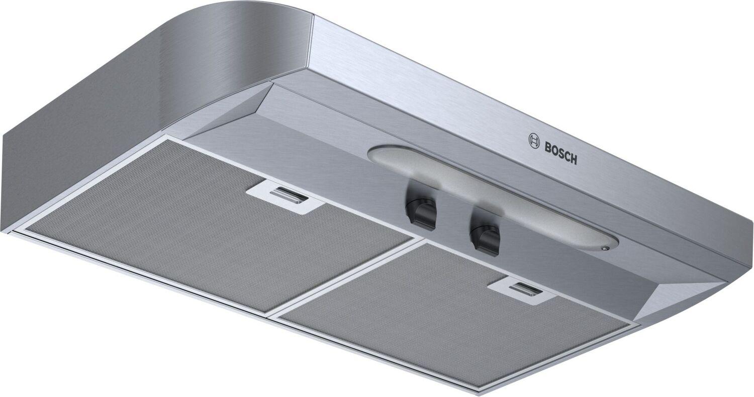 Bosch 300 Series, 30" Under-cabinet Hood, 280 CFM, Incandescent lights, Stnls - Image 4