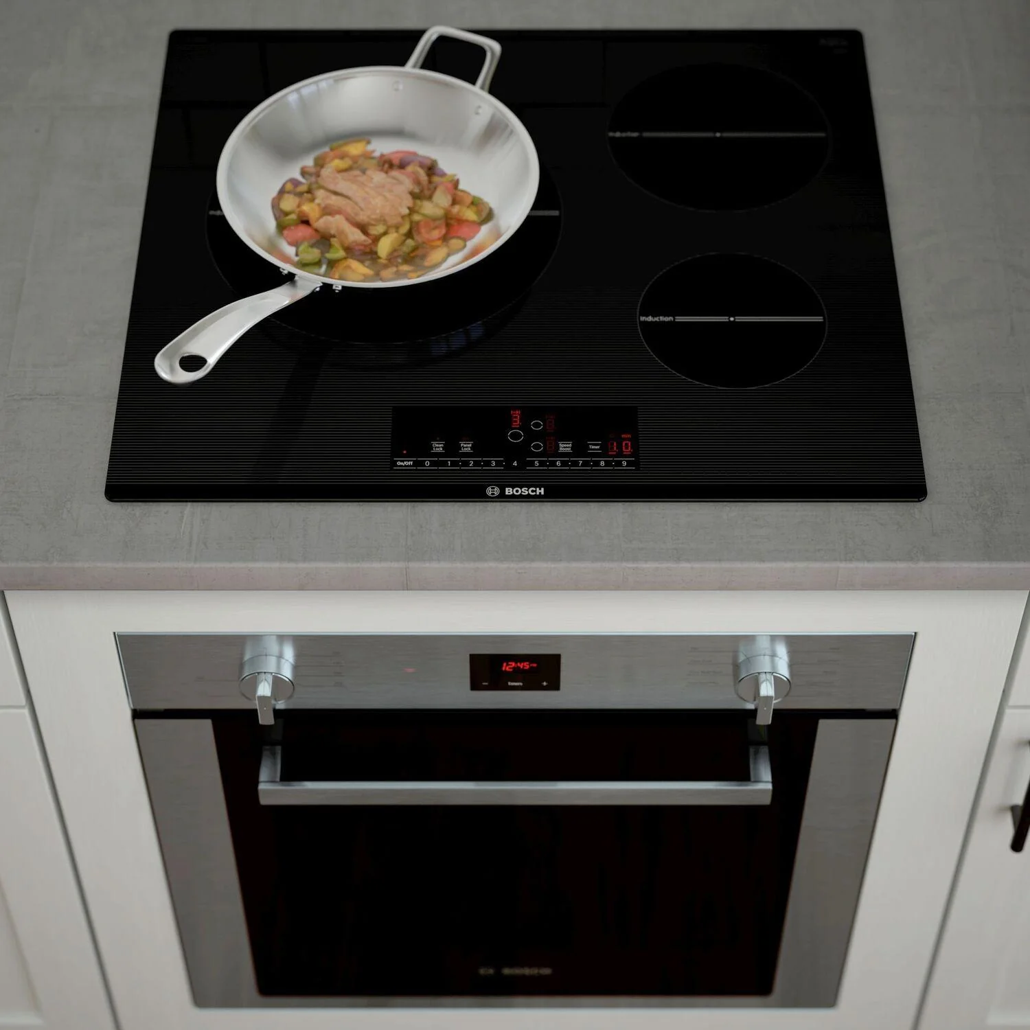 Bosch HBE5453UC 500 Series, Built-in oven, 24'', Stainless steel - Image 3